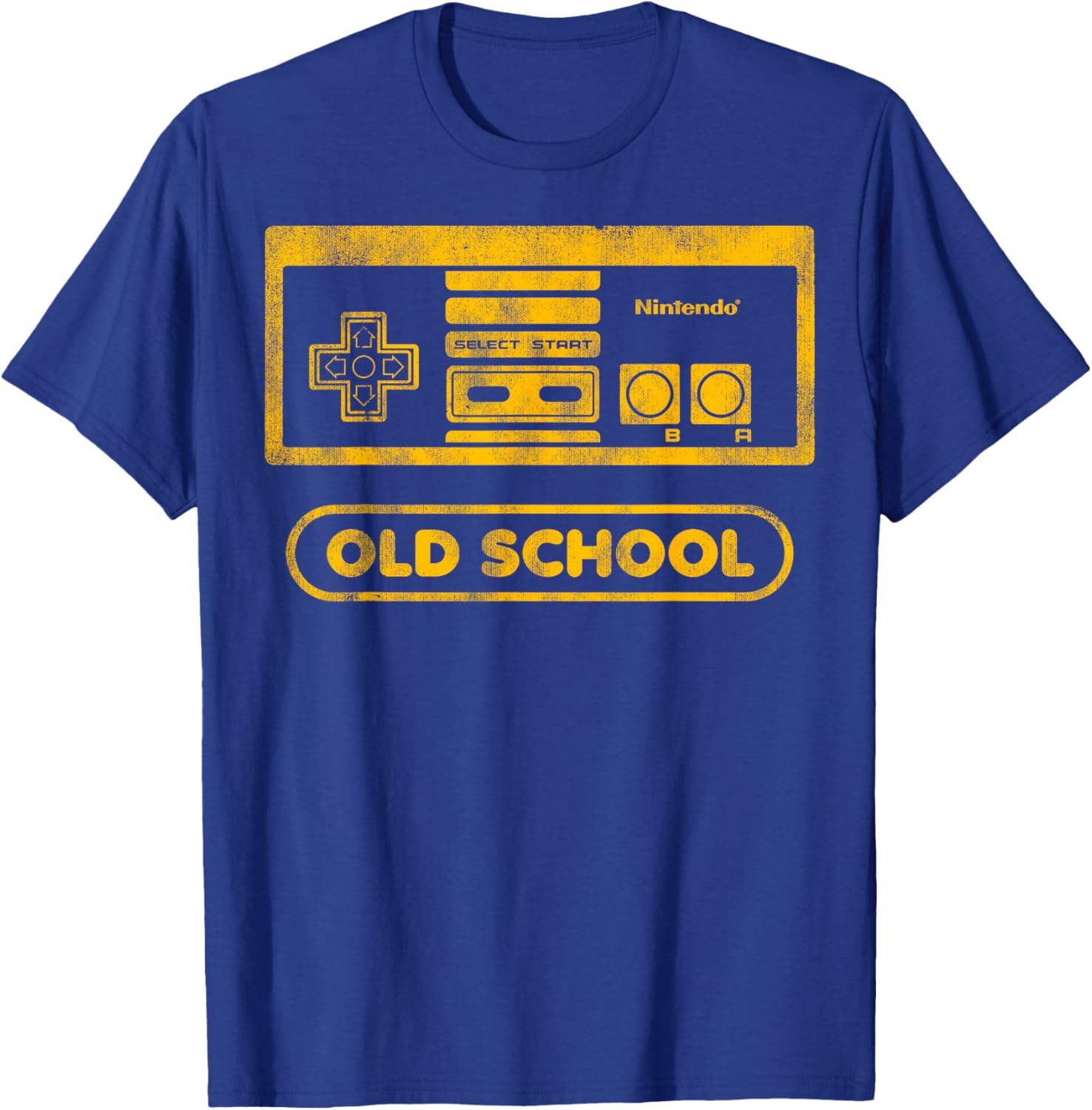 Retro Nintendo NES Controller Graphic T-Shirt for Gamers - Vintage Style - 2