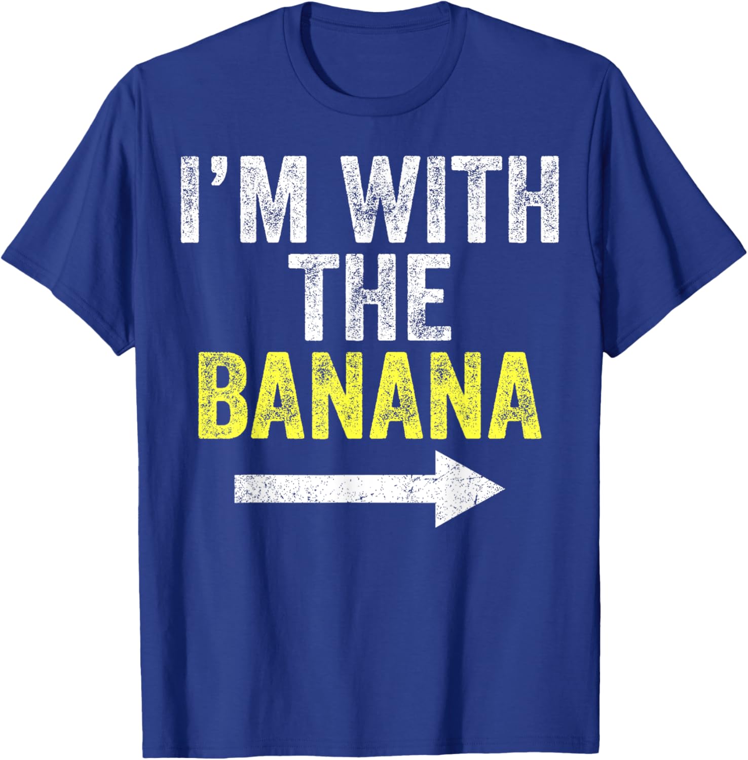 Adorable I'm With The Banana Costume Matching Couple T-Shirt - 19