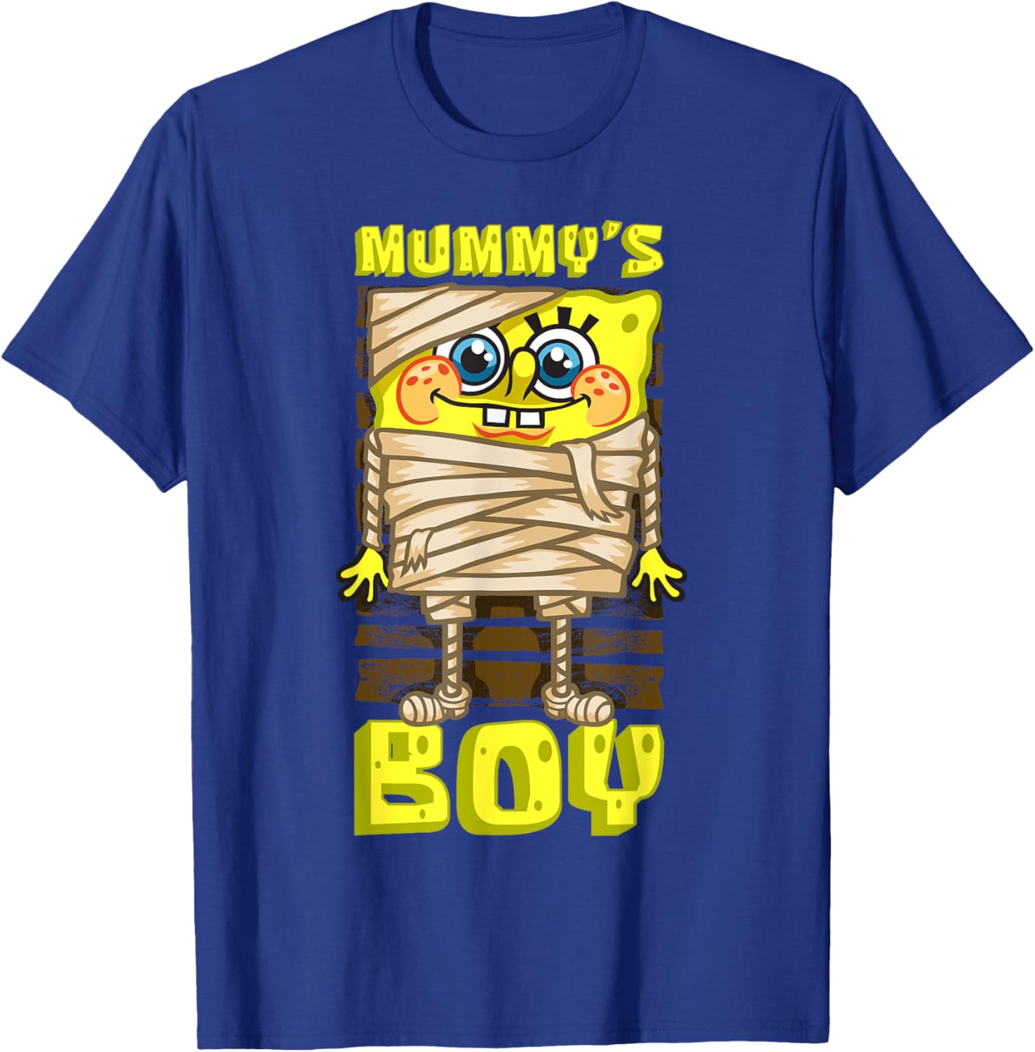 Mademark SpongeBob Mummy’s Boy Halloween T-Shirt for Mom and Son - 14