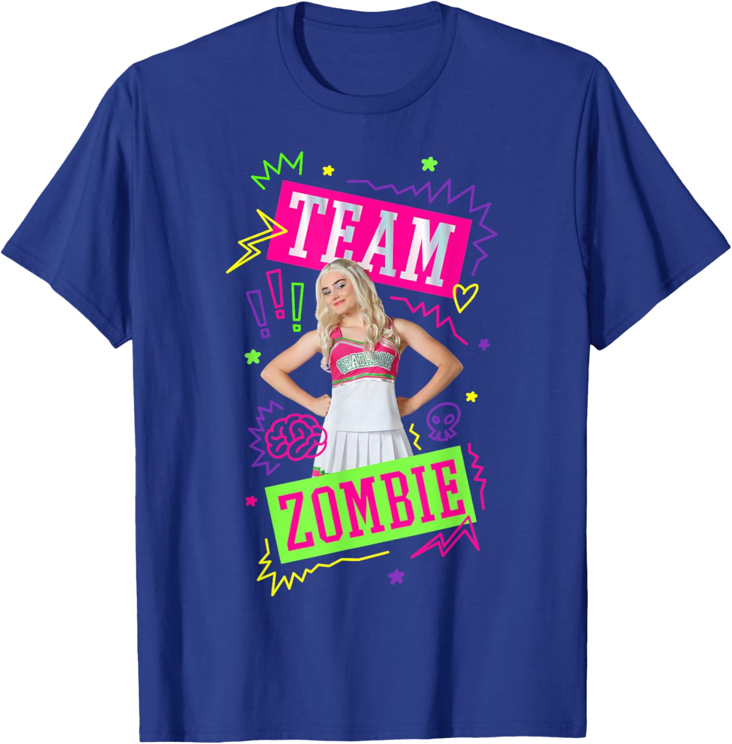Disney Zombies Addison Team Poster T-Shirt for Fans of Fun Style - 1