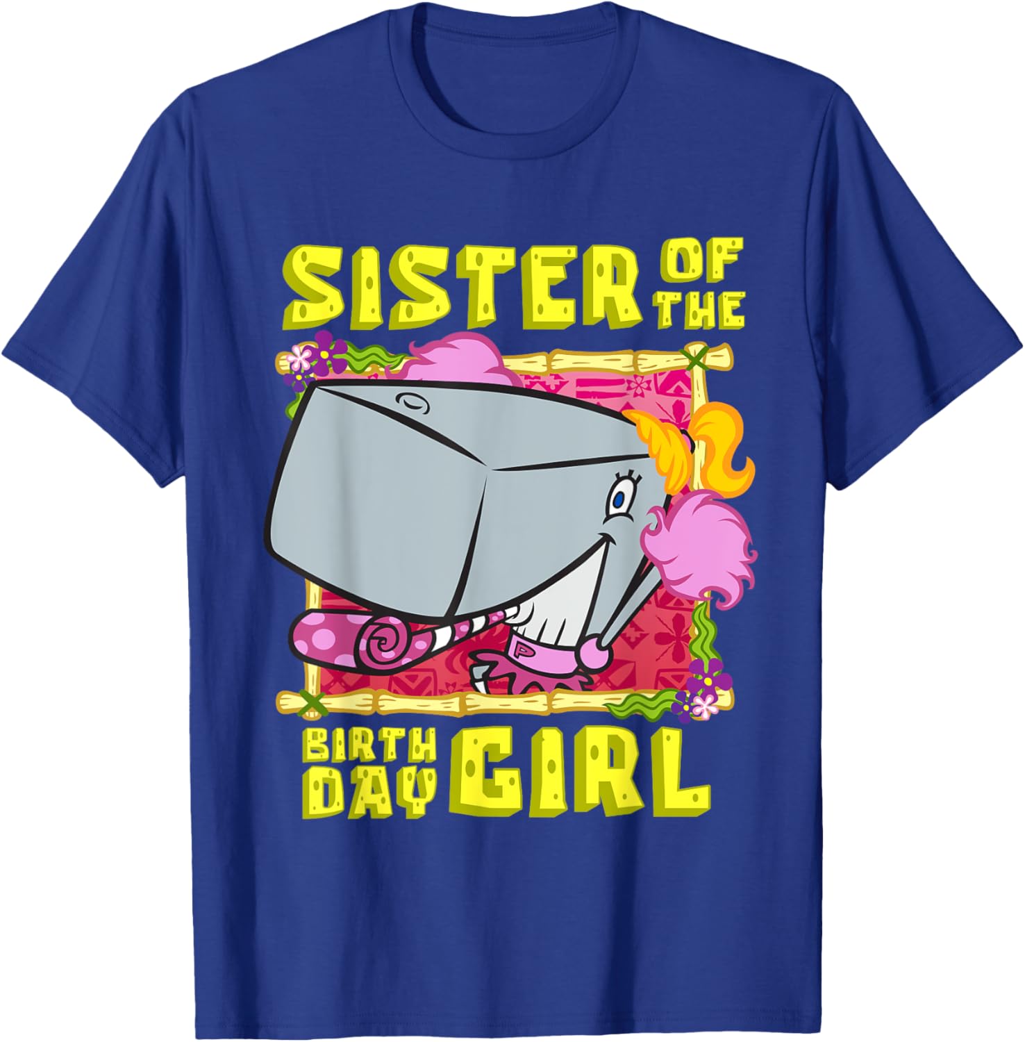 Mademark SpongeBob Pearl Sister Birthday Gift T-Shirt for Girls - 13