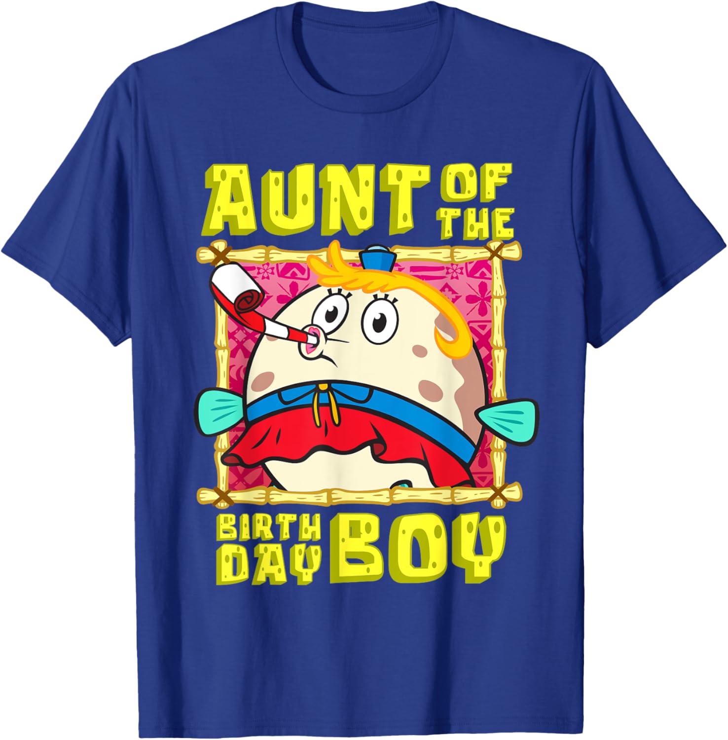 Mademark SpongeBob Mrs Puff T-Shirt Perfect Gift for Birthday Aunt - 5
