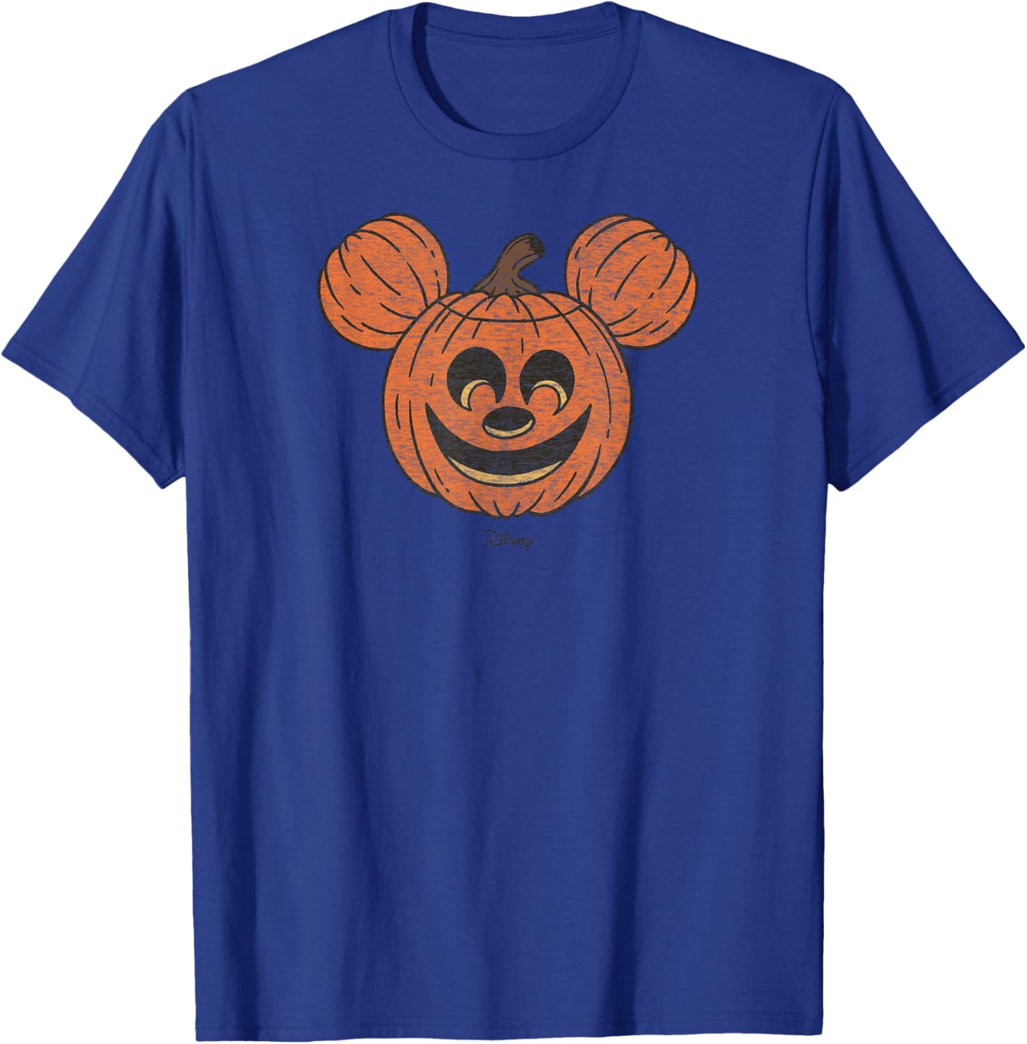 Mickey Mouse Halloween Pumpkin Face T-Shirt for Fun Fall Celebrations - 2