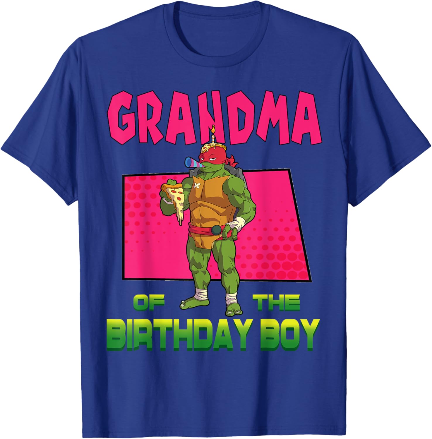 Mademark Raphael Birthday Boy Pizza Party T-Shirt for Kids - 19