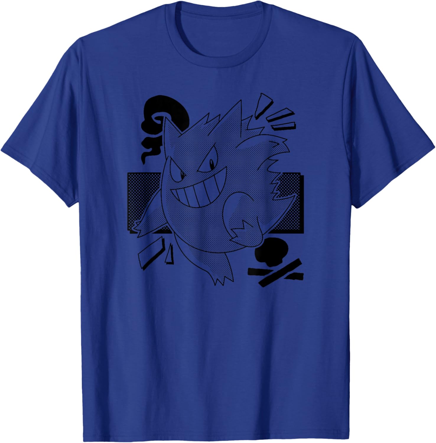 Cool Gengar Manga T-Shirt for Pokémon Fans - Stylish Apparel and Gifts - 8