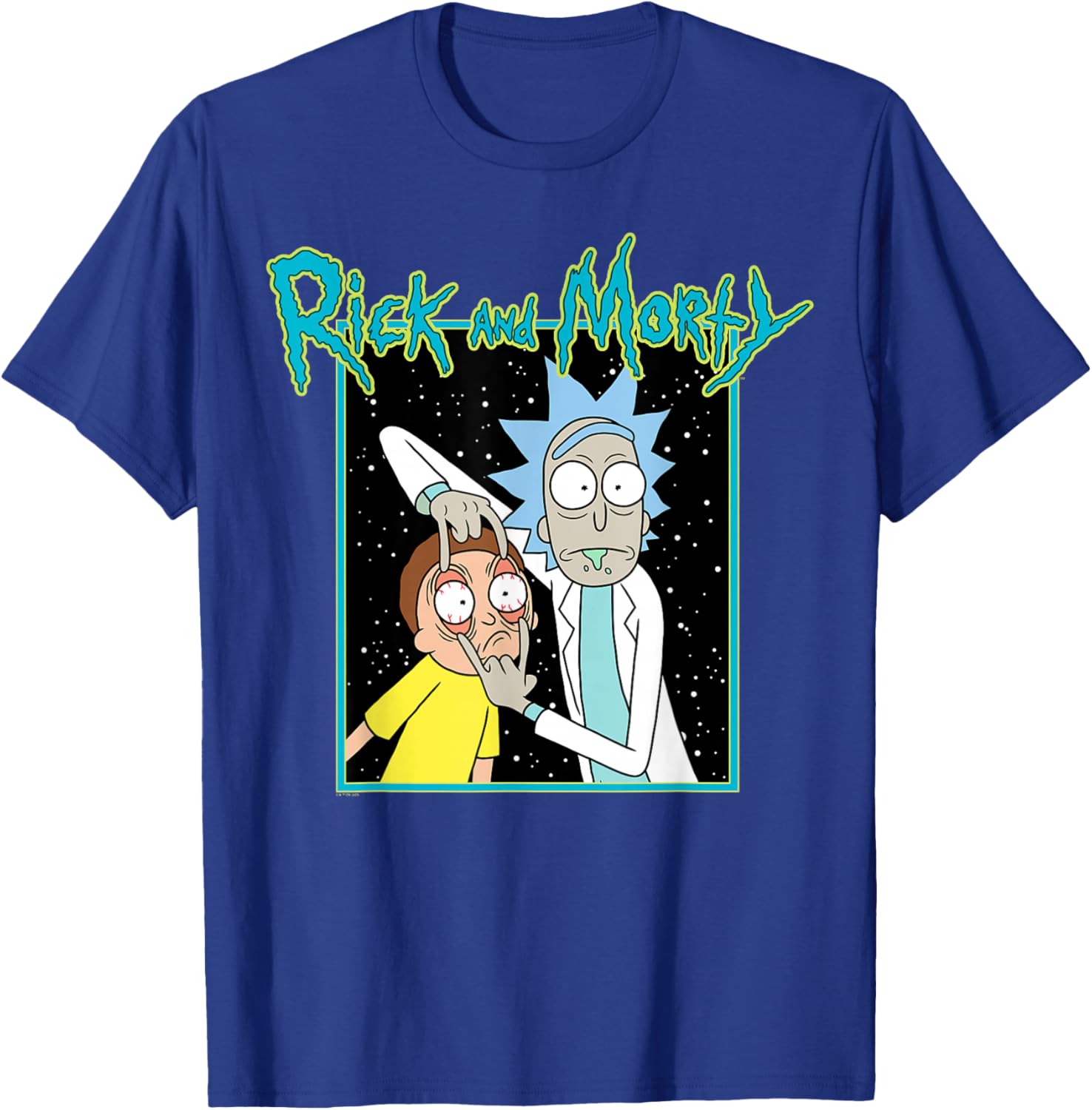 Rick and Morty Space Look Morty T-Shirt for Trendy Cartoon Style - 3