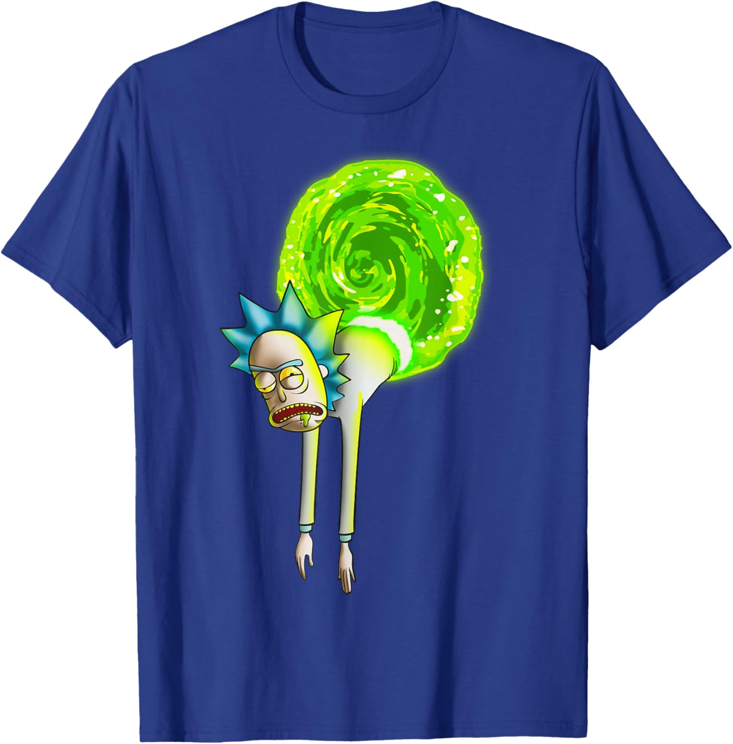 Crestfallen Rick T-Shirt by Mademark x Rick and Morty - Unique Graphic Tee - 17