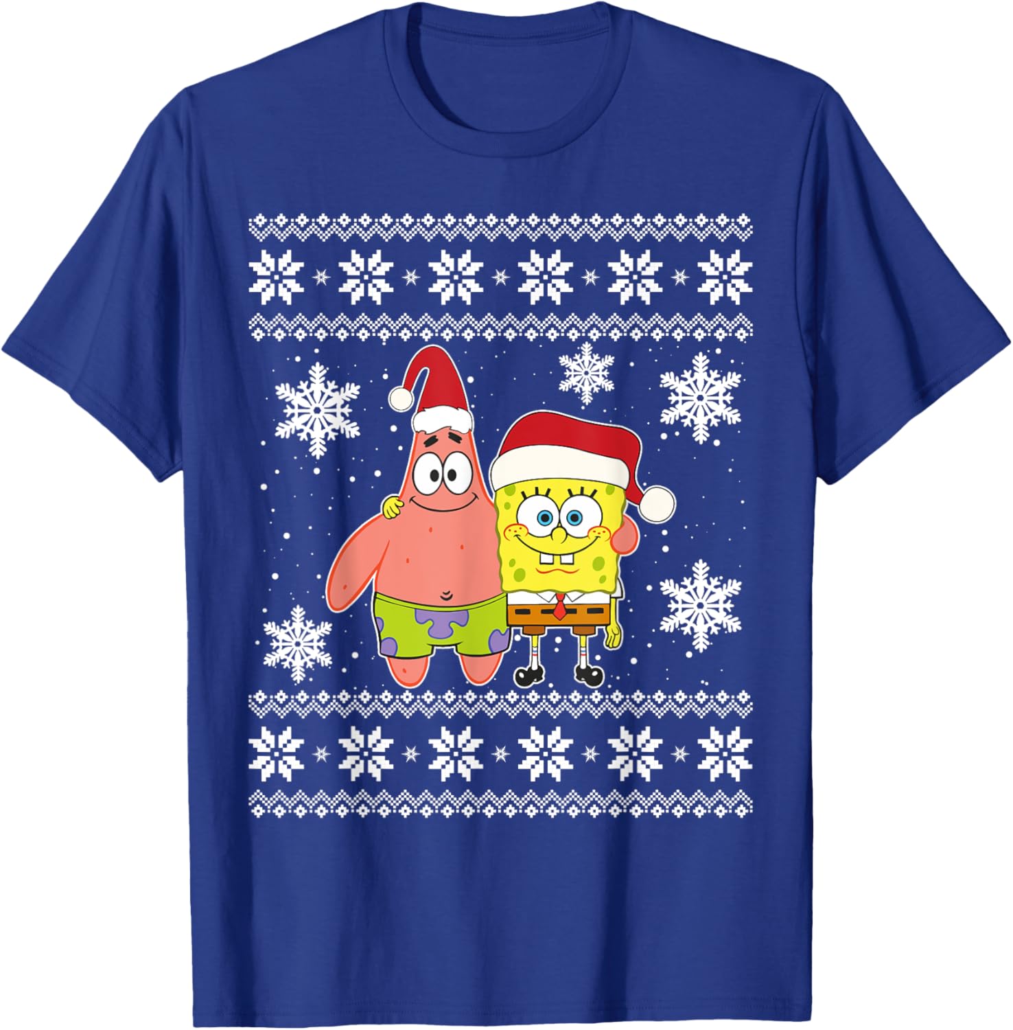 Mademark x SpongeBob SquarePants Best Friends Christmas Graphic T-Shirt - 18