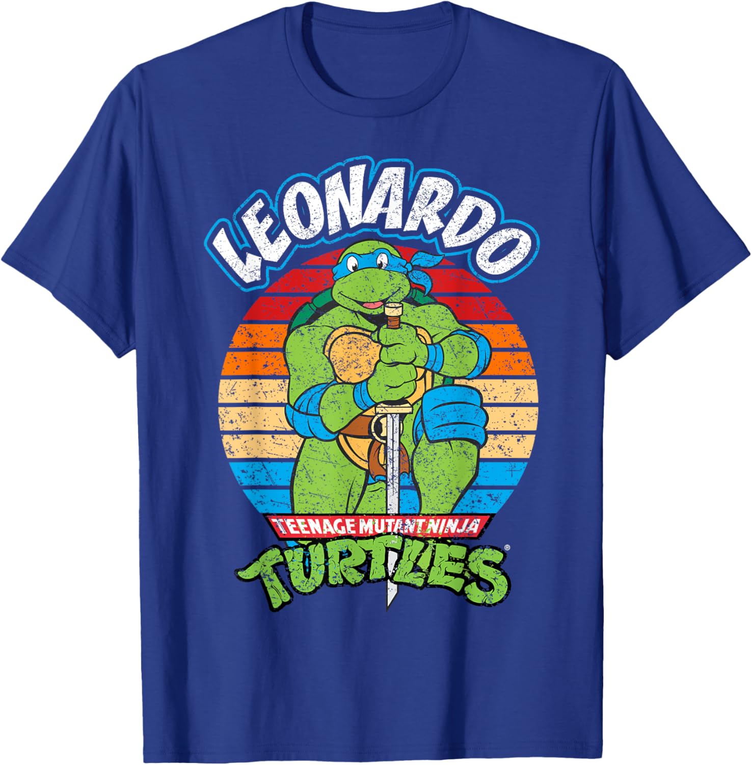 Teenage Mutant Ninja Turtles Leonardo Action T-Shirt for Fans - 19