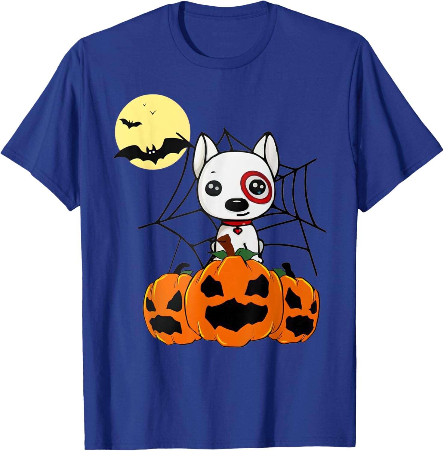 Halloween Bullseye Target Team Member Sticker T-Shirt for Fun Festivities - 8