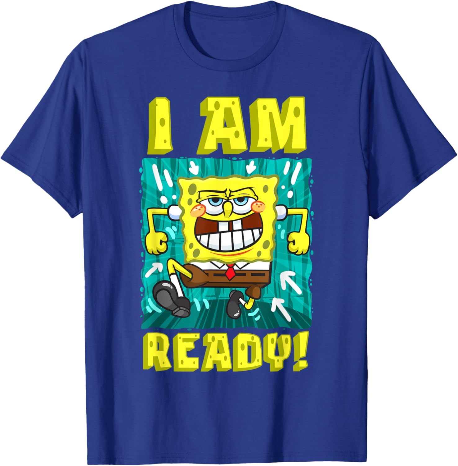 Mademark x SpongeBob SquarePants Funny Running T-Shirt for Kids - 8