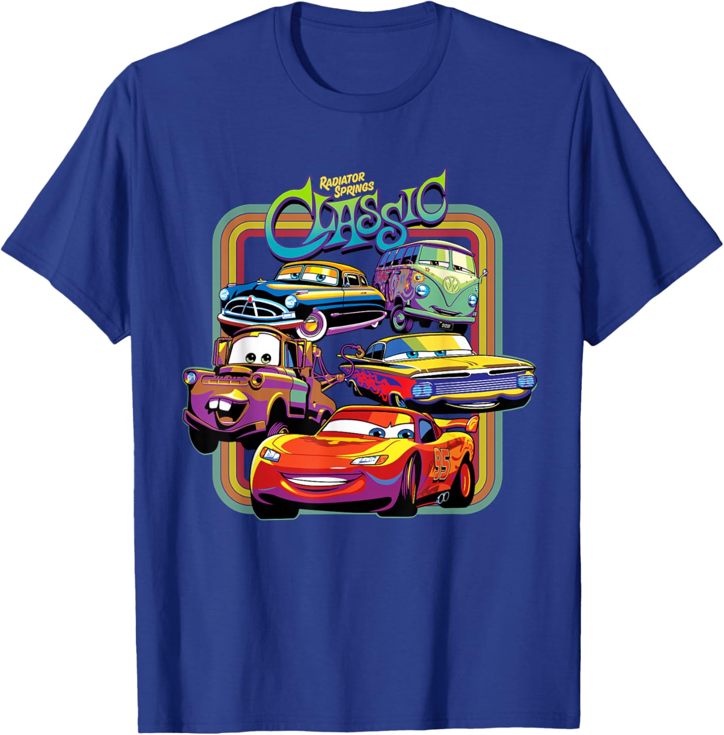 Disney PIXAR Cars Radiator Springs Classic T-Shirt for Kids and Adults - 2