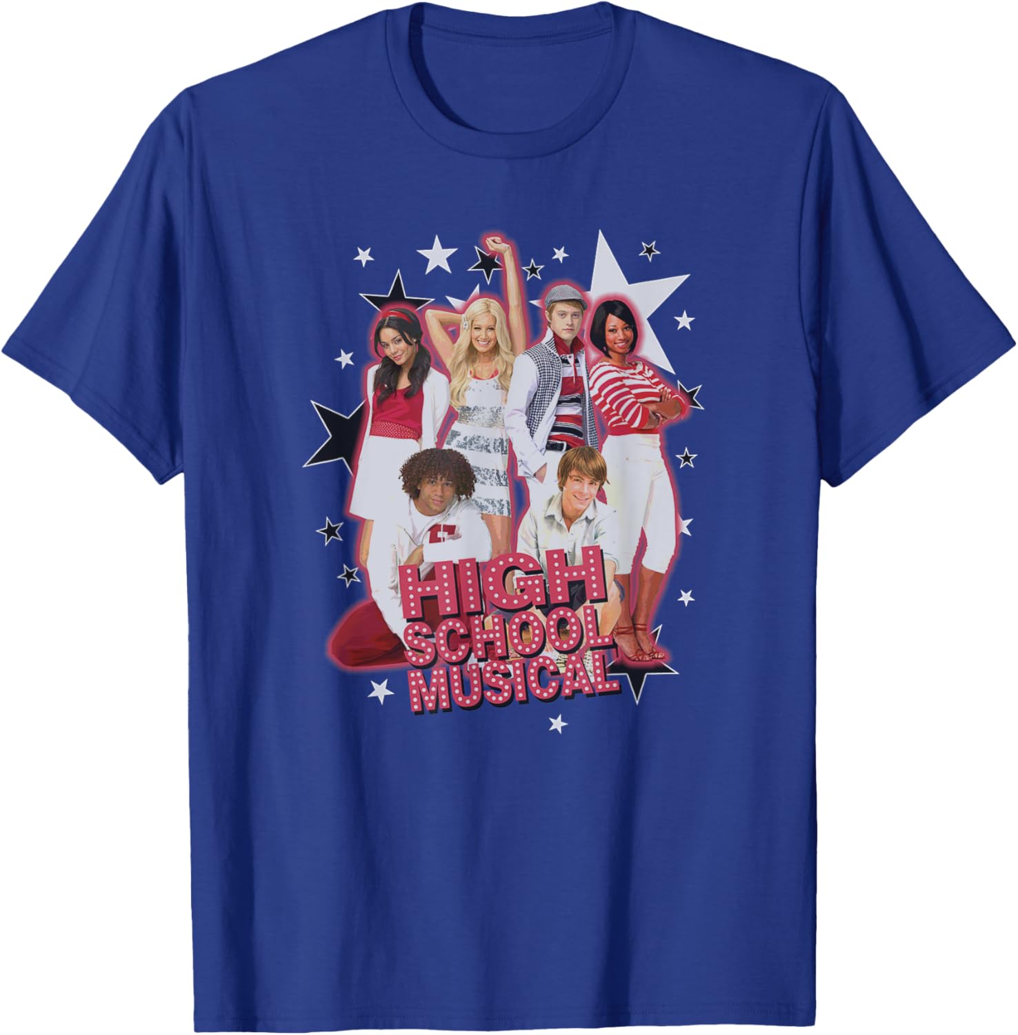 Disney High School Musical Vintage Group Shot T-Shirt for Fans - 6