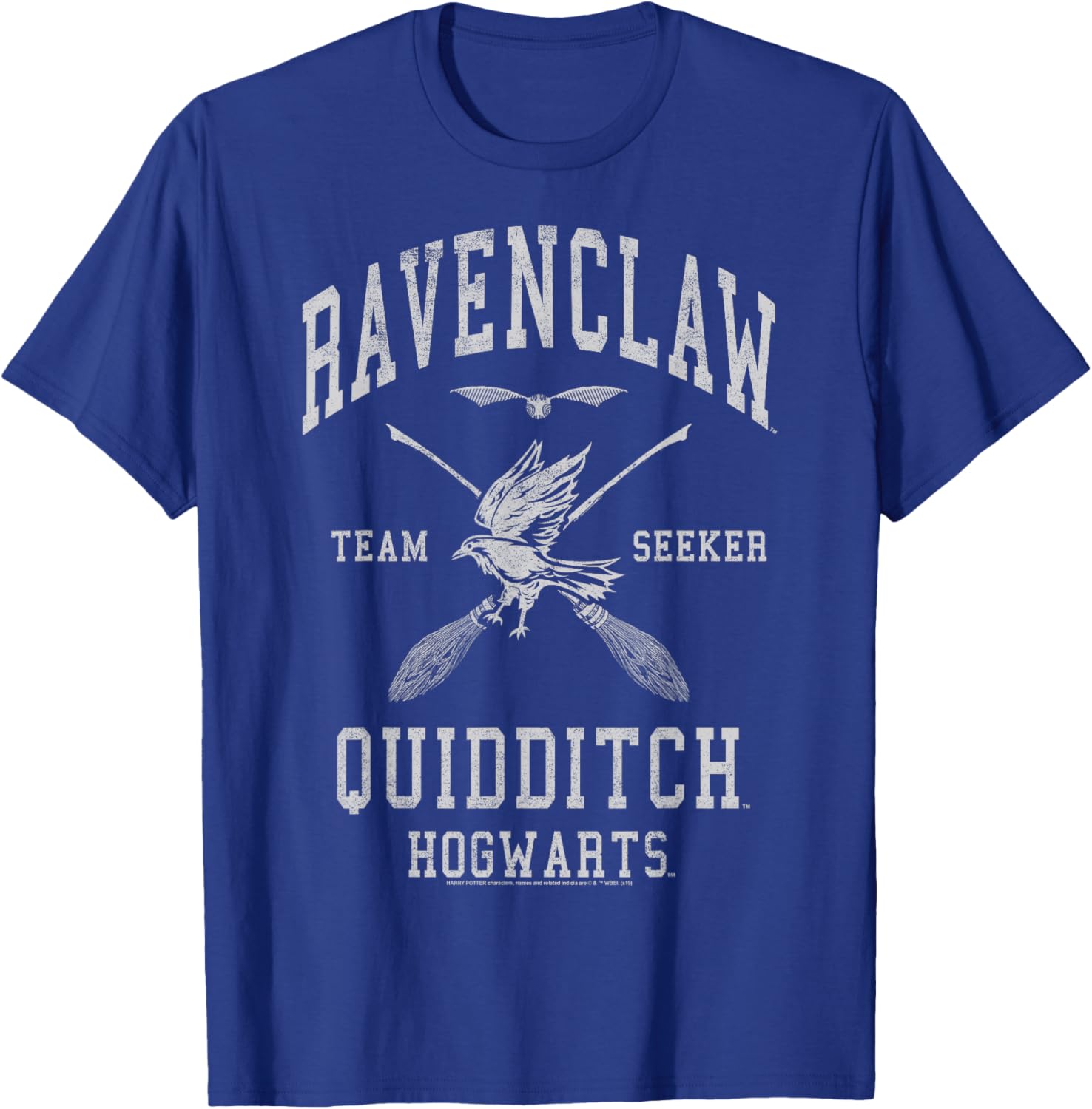 Harry Potter Ravenclaw Quidditch Seeker Short Sleeve T-Shirt for Fans - 5