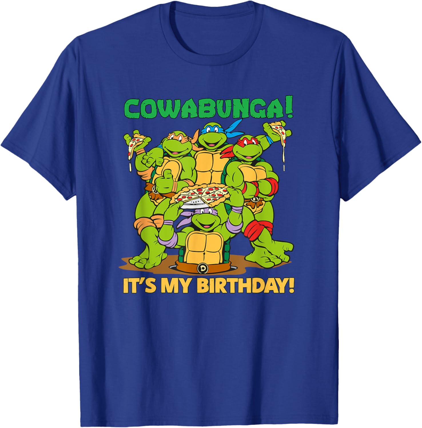 Mademark Teenage Mutant Ninja Turtles Birthday T-Shirt for Kids - 8