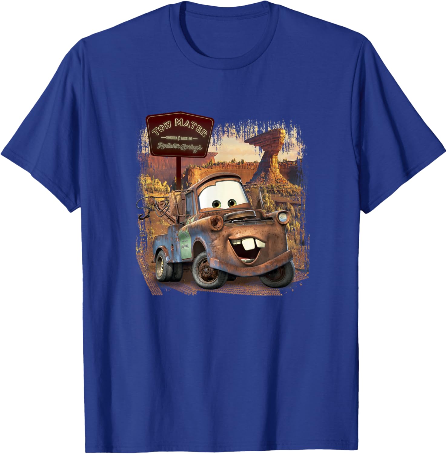 Disney Pixar Cars Tow Mater Radiator Springs T-Shirt for Kids and Adults - 6