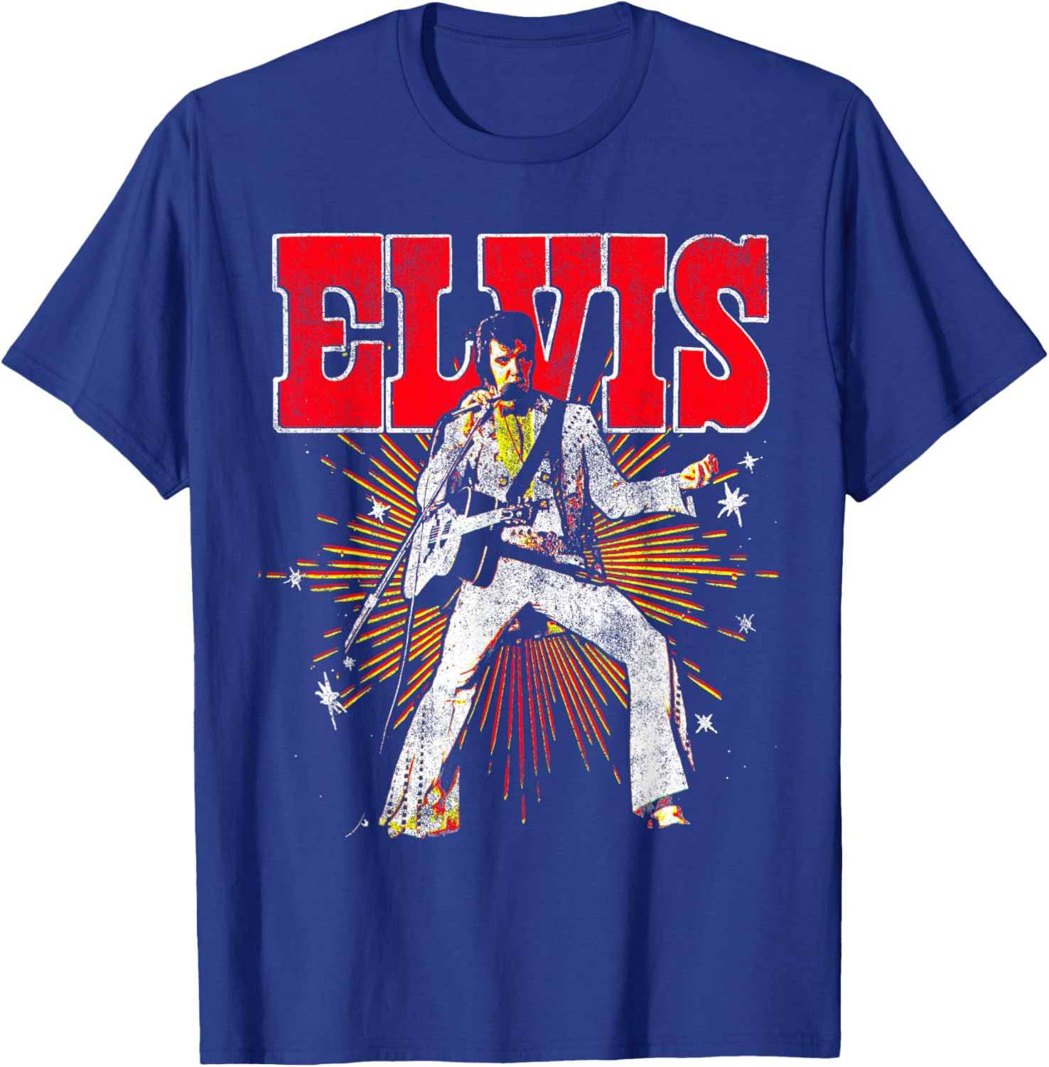 Elvis Presley Retro Short Sleeve T-Shirt for Fans and Collectors - 6