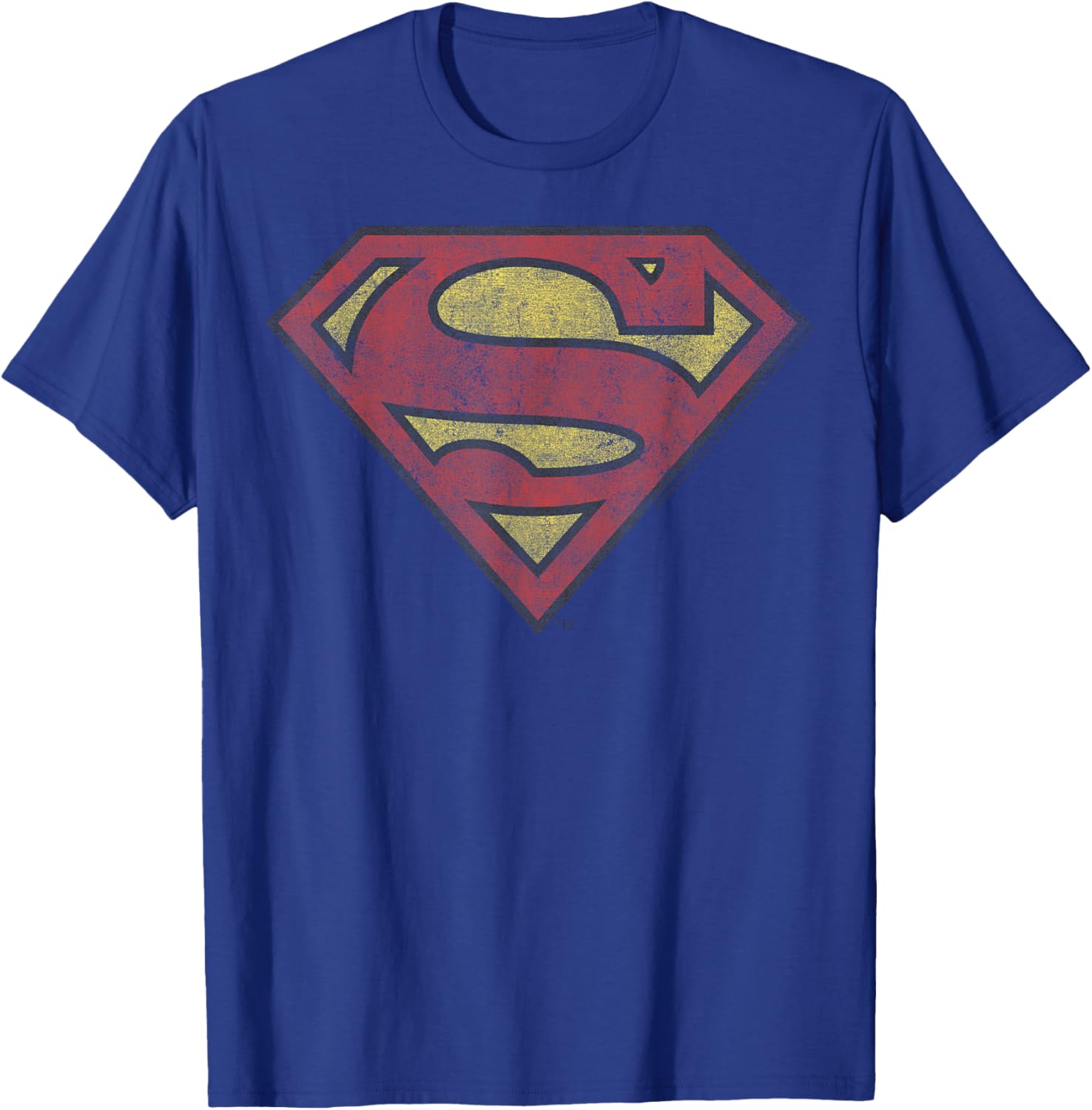 Superman Vintage Shield T-Shirt for Fans of DC Comics Clothing - 7