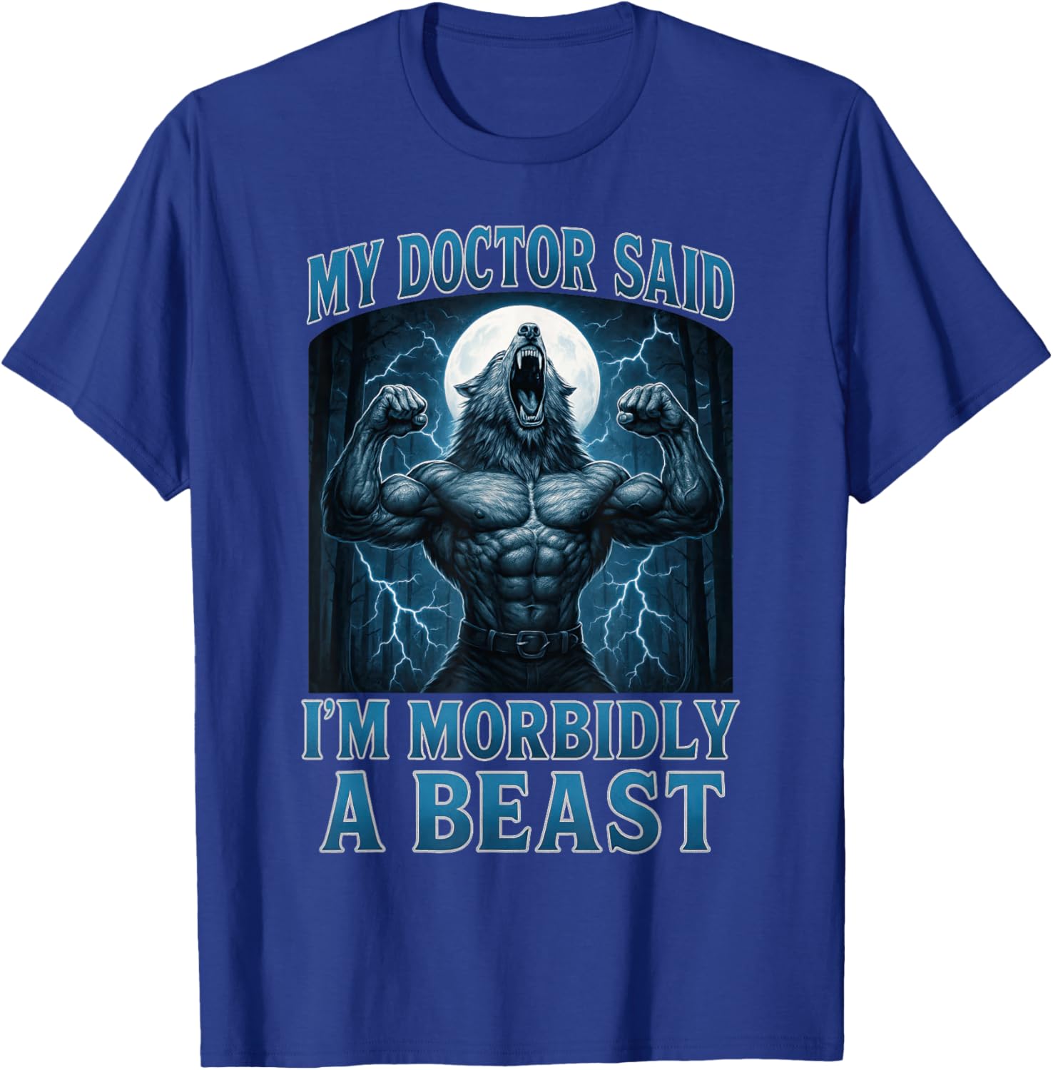 Funny Alpha Wolf Beast Meme Graphic Tee for Men, Women, and Teens - 12