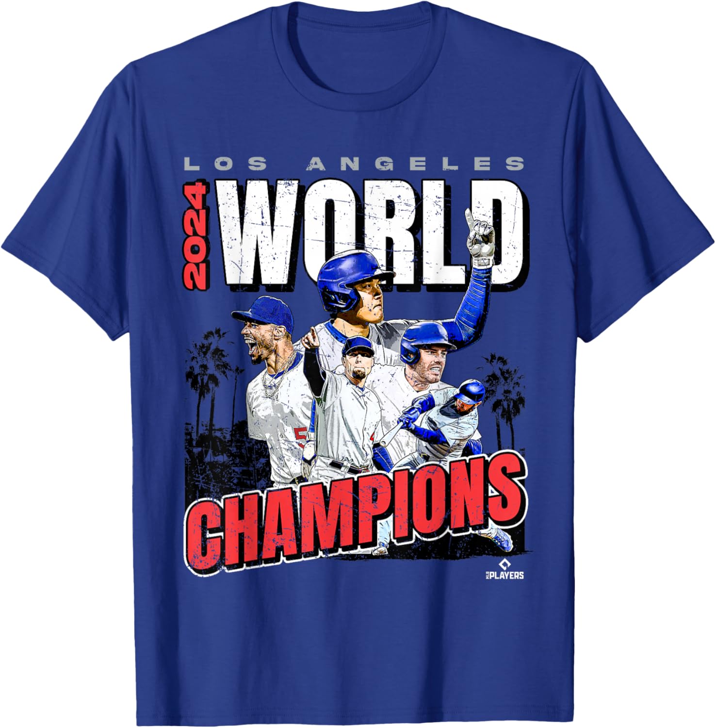 2024 World Champions Los Angeles LA Series Finals T-Shirt for Fans - 1