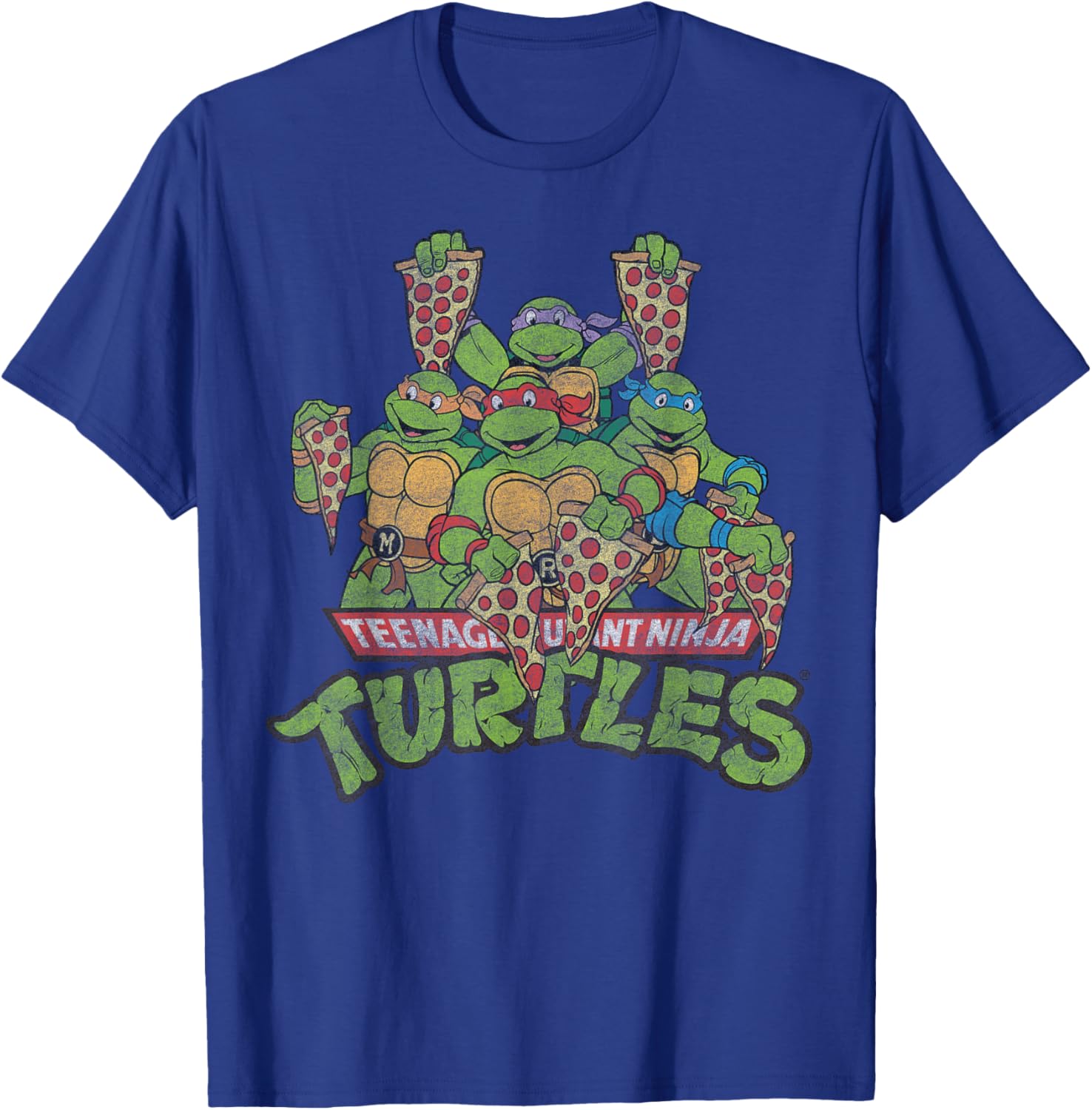 Teenage Mutant Ninja Turtles Smiles and Slices T-Shirt for Kids - 8