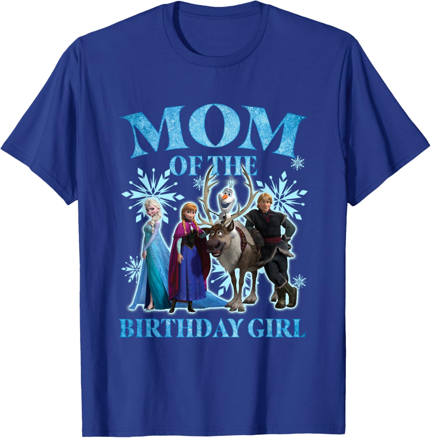 Disney Frozen Mom of the Birthday Girl T-Shirt for Fun Celebrations - 4