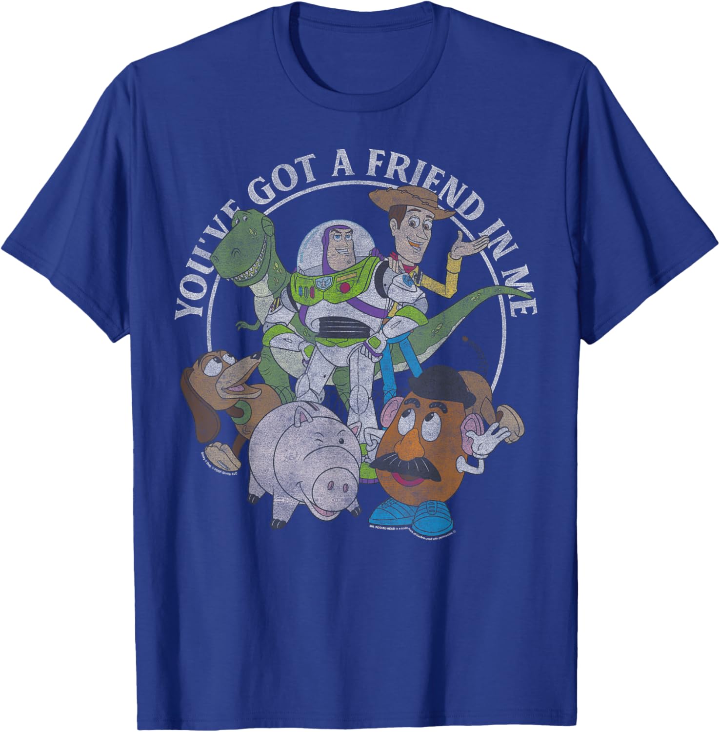 Disney Pixar Toy Story You've Got A Friend In Me Group Shot T-Shirt - 7