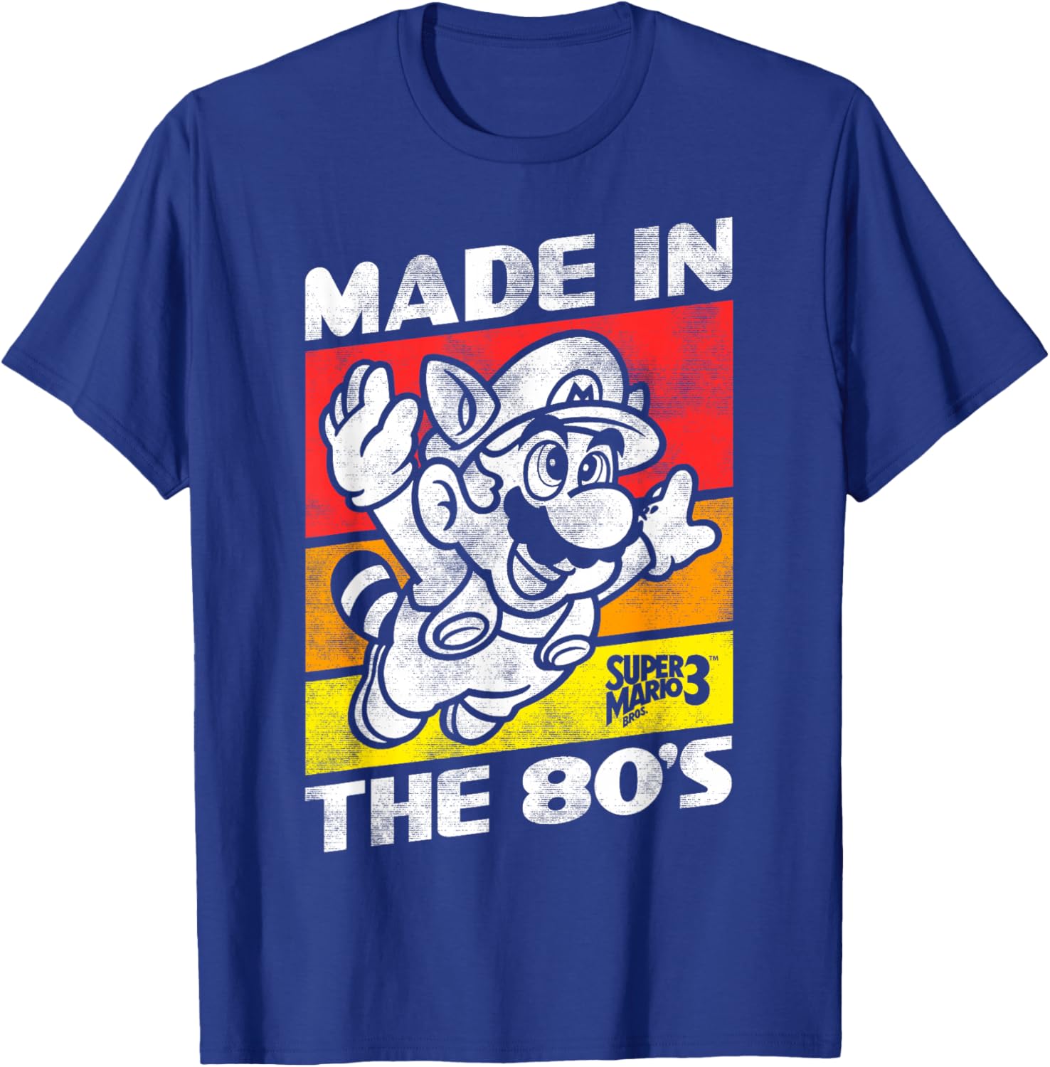 Retro Nintendo Super Mario 3 T-Shirt for 80's Gaming Fans - 7