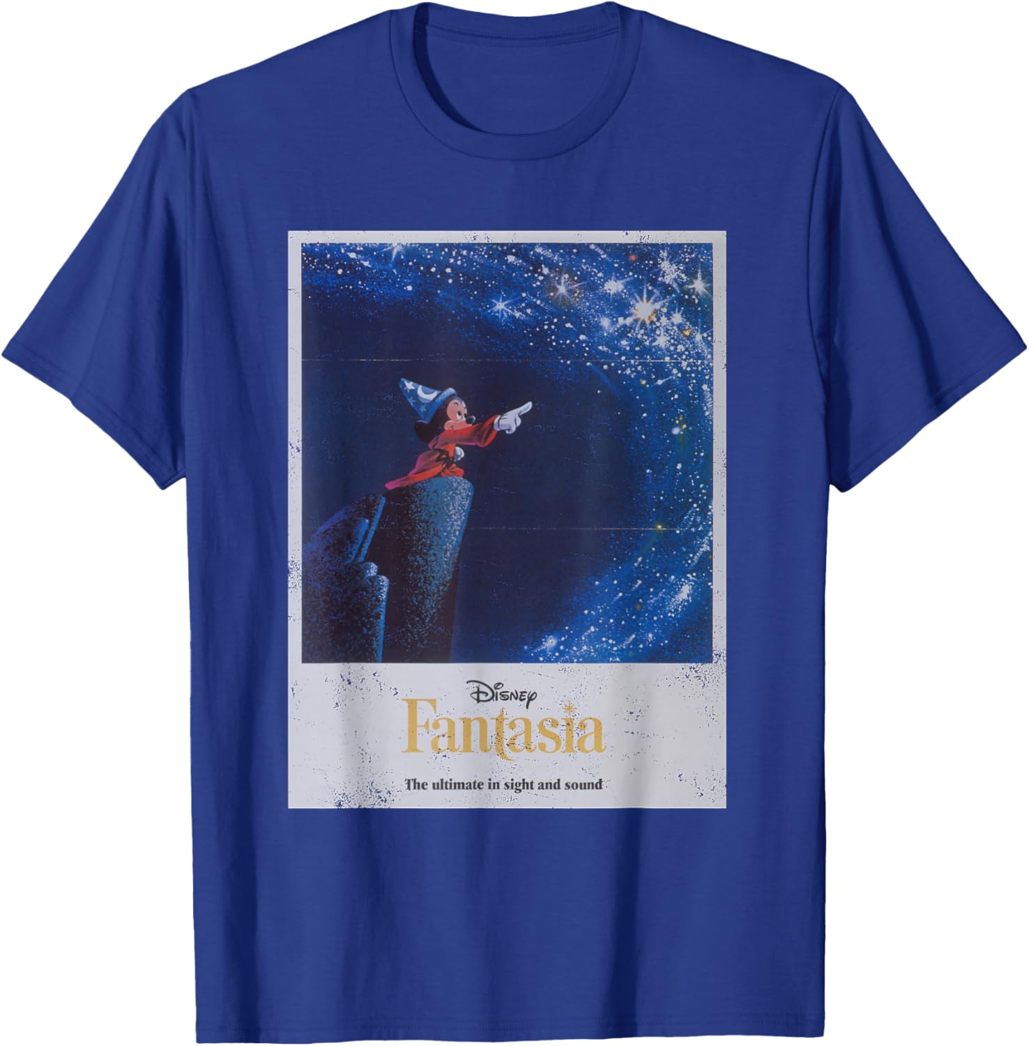 Disney Mickey Mouse Fantasia Retro Poster T-Shirt for Fans and Collectors - 25