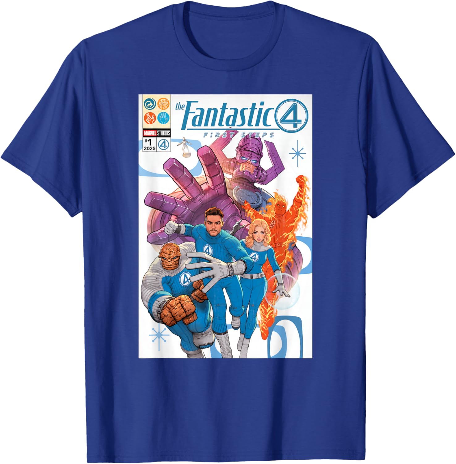 Marvel Fantastic Four Comic Book Cover Art T-Shirt for Fans and Collectors - 10
