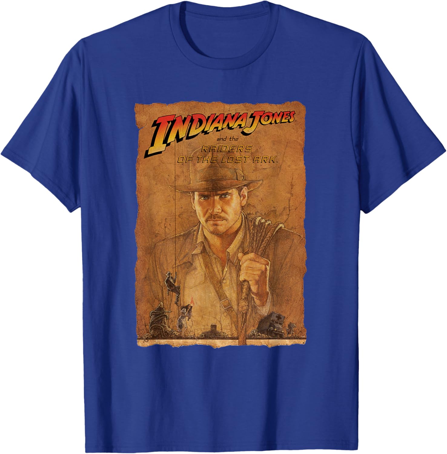 Indiana Jones Raiders of the Lost Ark Poster Art T-Shirt for Fans - 19