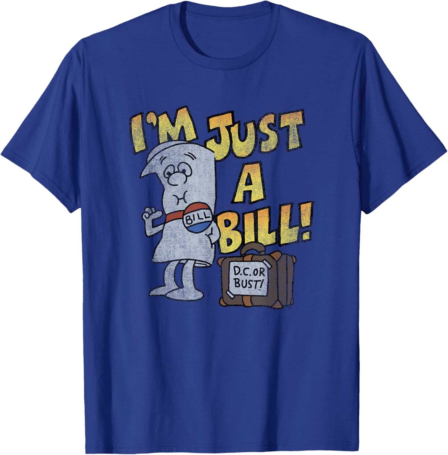 Ripple Junction Schoolhouse Rock I'm Just A Bill Congress T-Shirt - 3