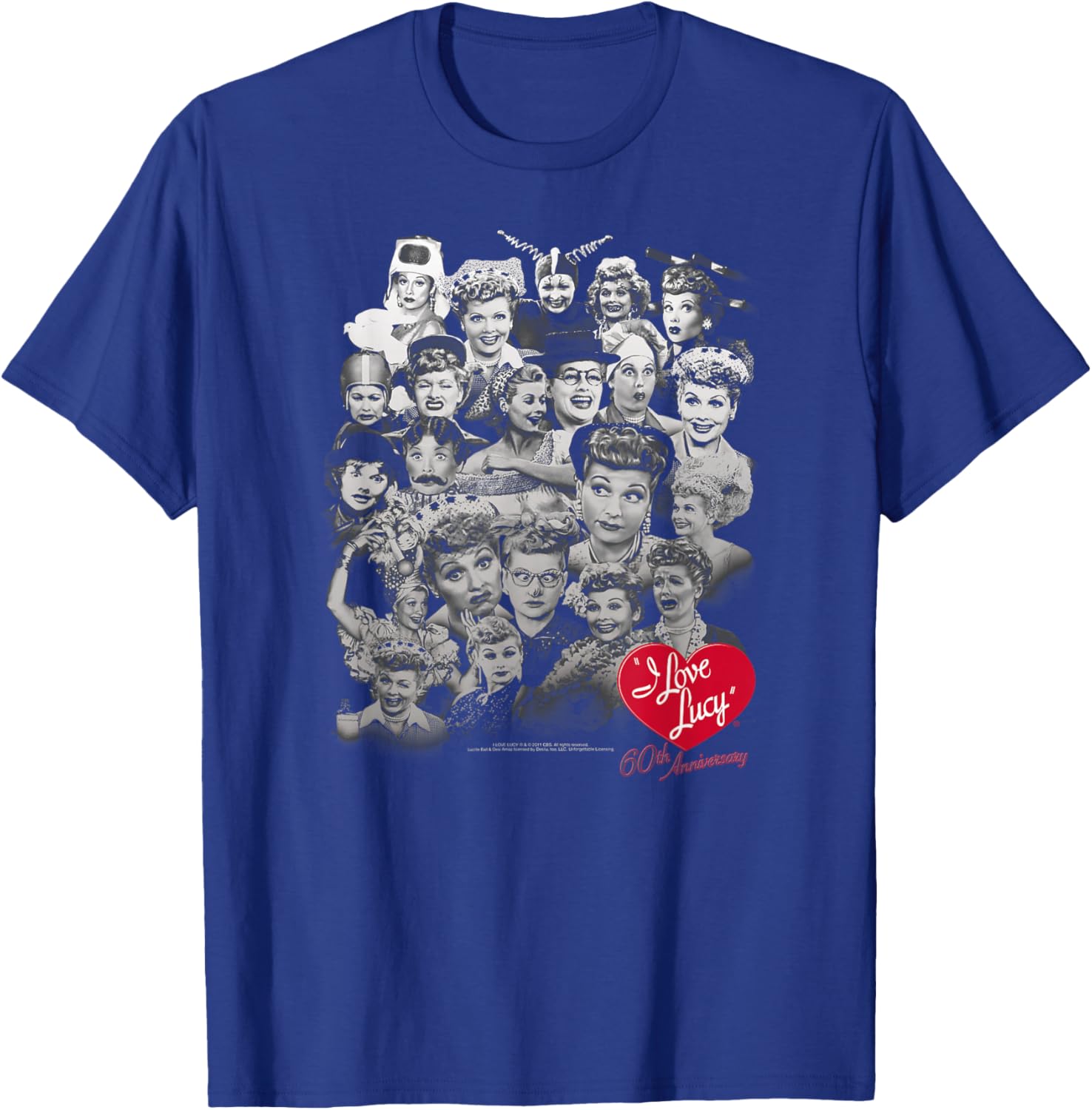 I Love Lucy 60 Years of Fun T-Shirt for Fans and Collectors - 5