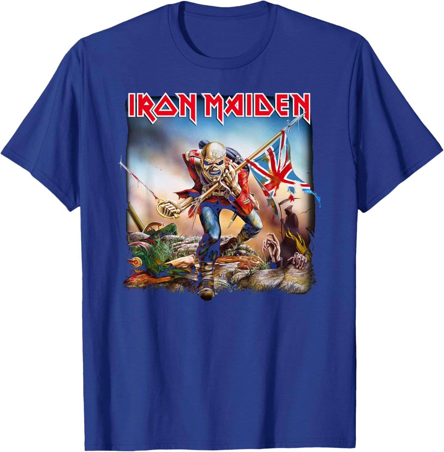 Iron Maiden The Trooper T-Shirt for Fans of Classic Rock Music - 9