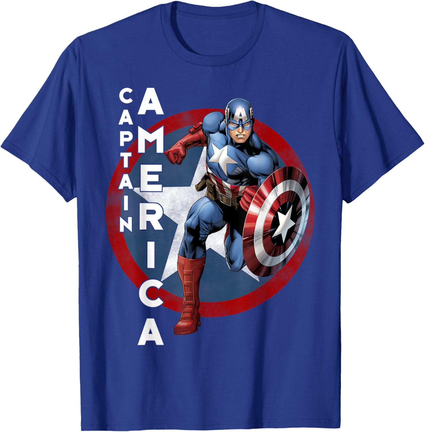 Vintage Captain America T-Shirt Marvel Avengers Icon for Fans and Collectors - 8