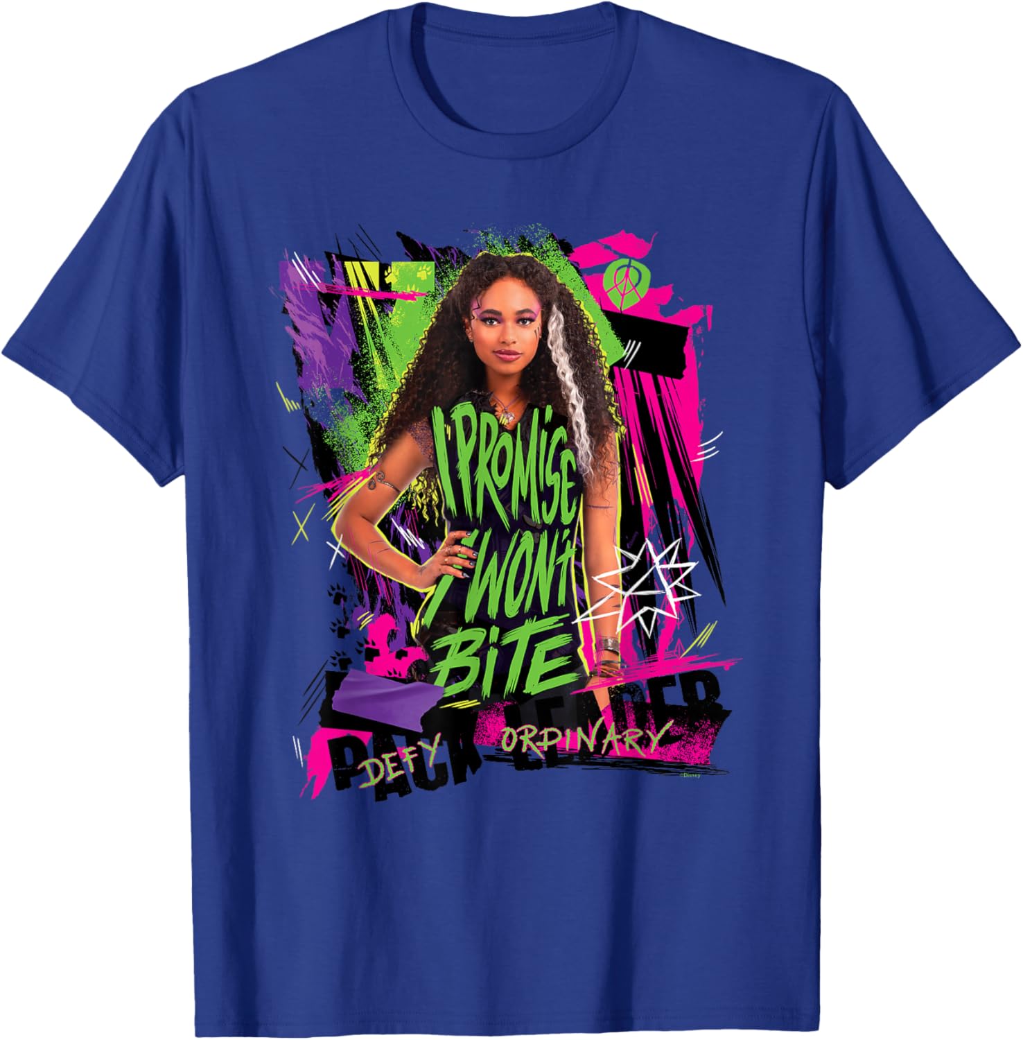 Disney Channel Zombies 3 Willa I Promise I Won’t Bite T-Shirt for Kids - 10