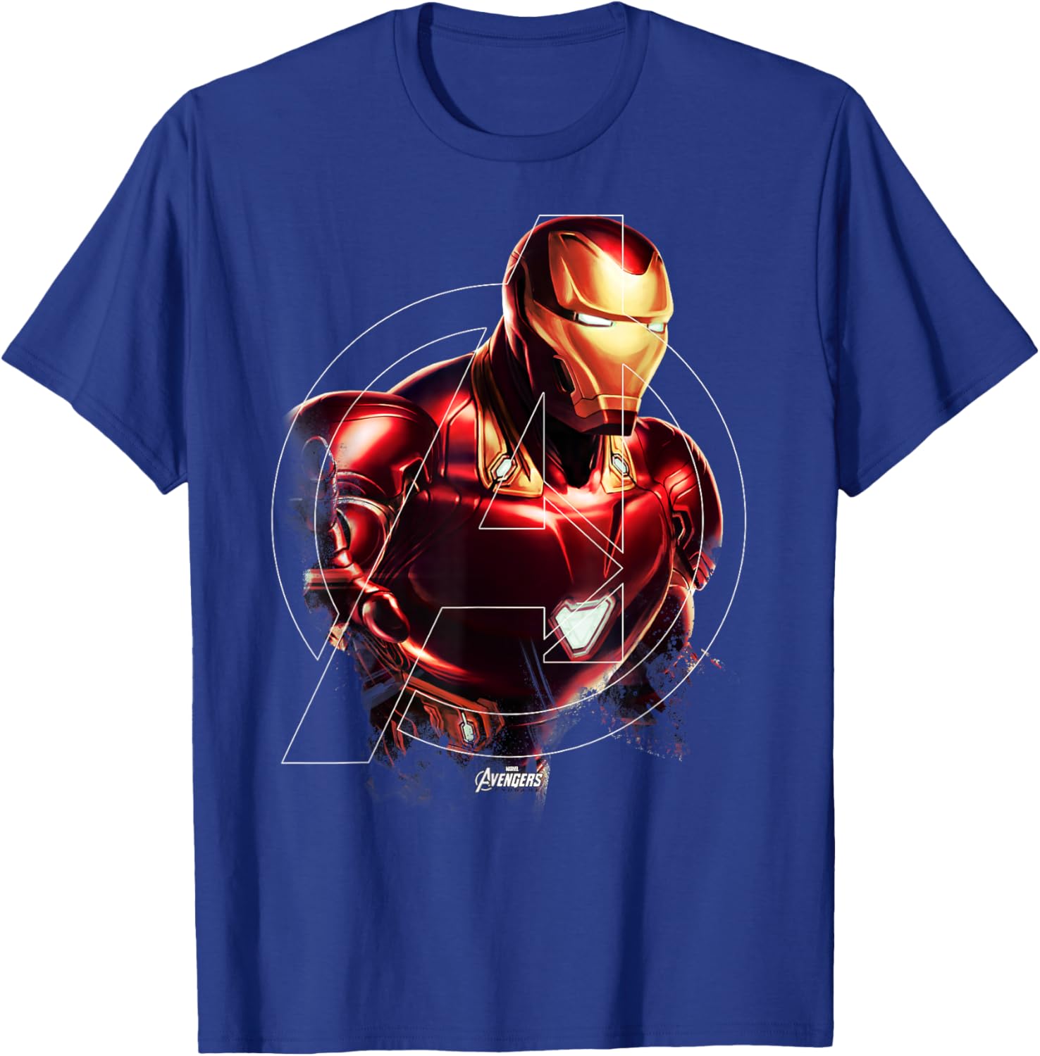 Iron Man Portrait Graphic T-Shirt Marvel Avengers Endgame Apparel - 10