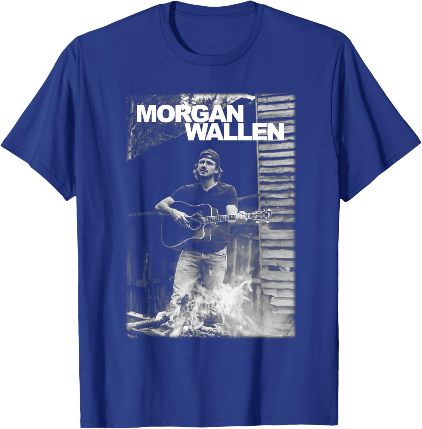 Morgan Wallen Guitar Photo T-Shirt for Fans - Stylish and Unique Apparel - 6