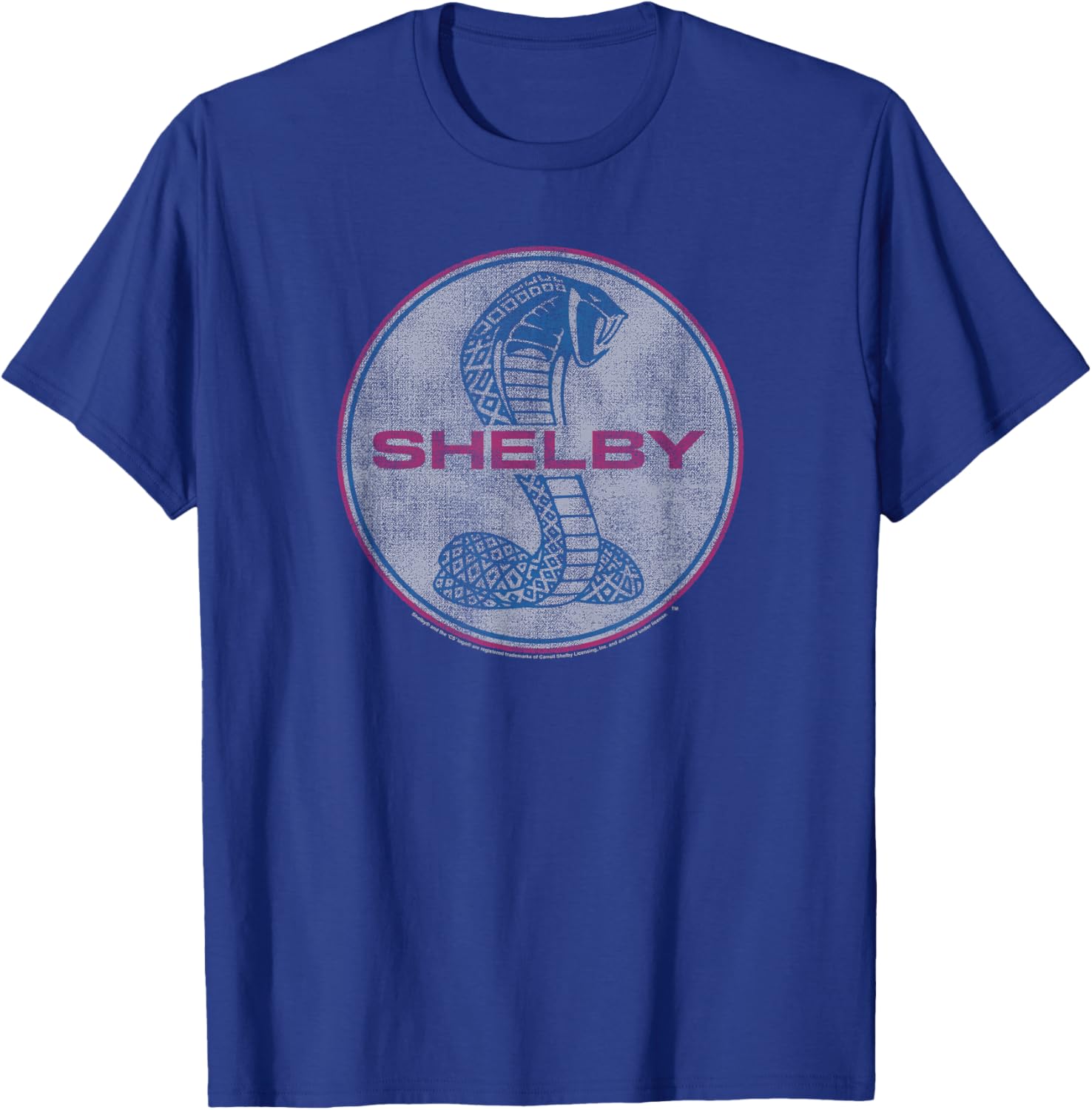 Carroll Shelby Full Color Cobra T-Shirt for Car Enthusiasts and Collectors - 1