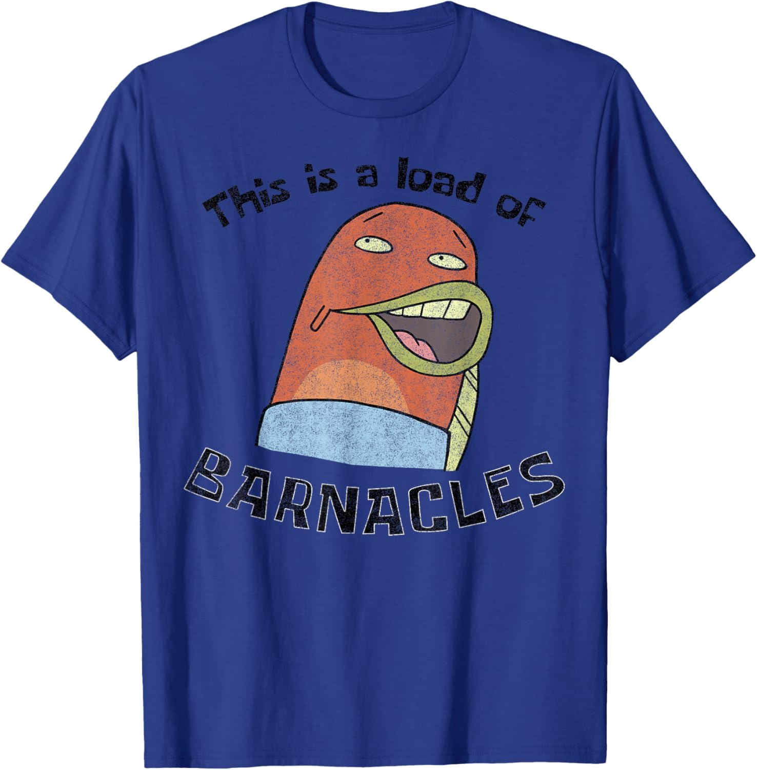 SpongeBob SquarePants Barnacles T-Shirt Fun Cartoon Apparel for Fans - 9
