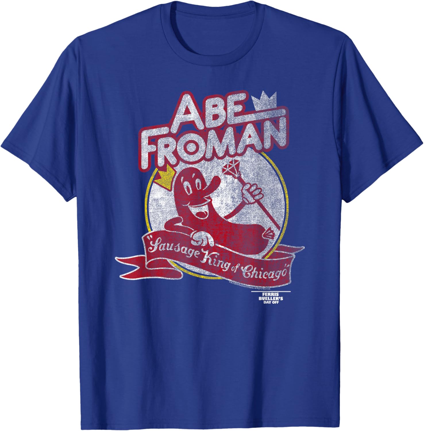 Ferris Bueller's Day Off Abe Froman Sausage King T-Shirt for Fans - 5