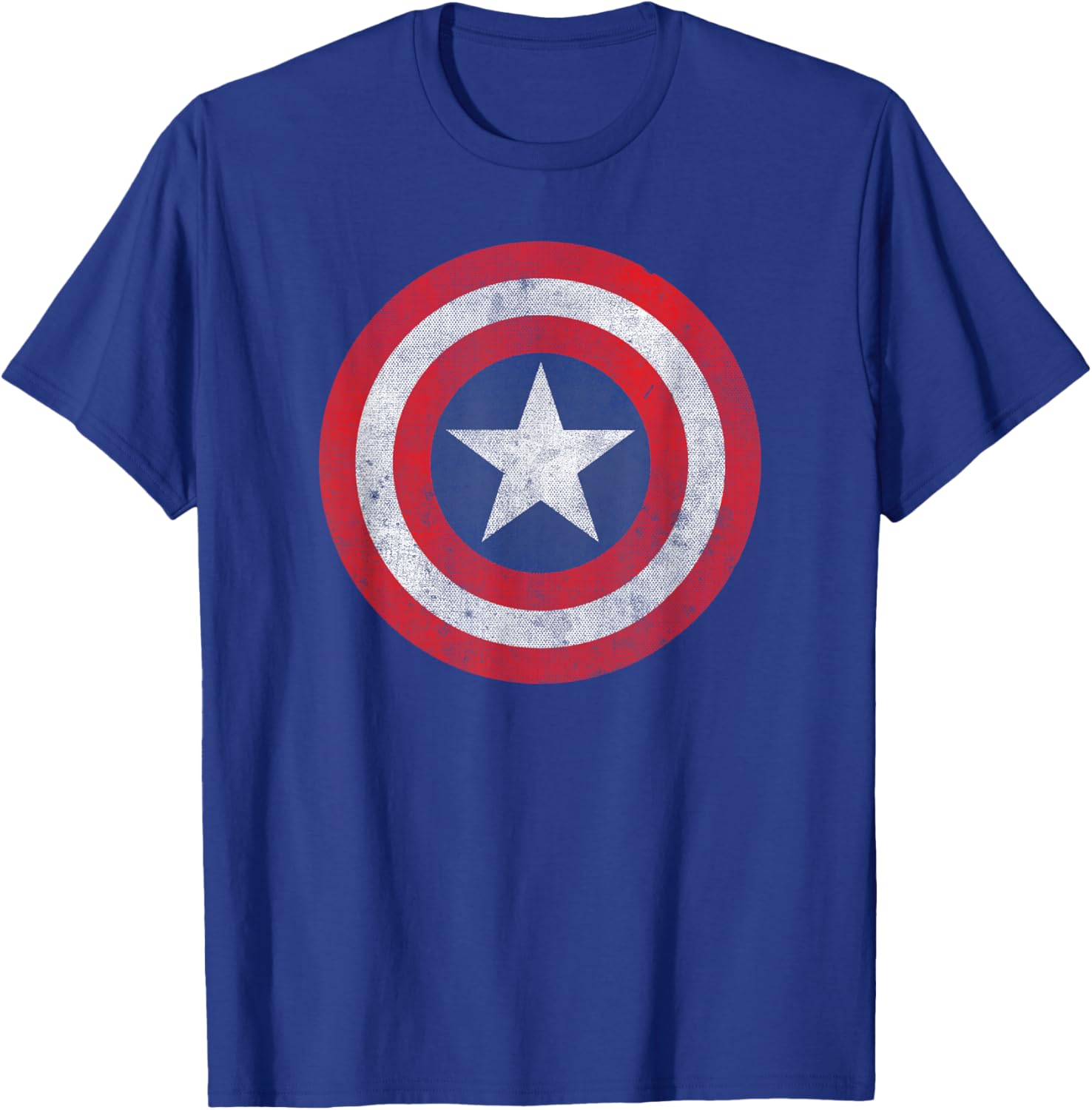 Retro Captain America Shield Costume T-Shirt for Marvel Fans - 1