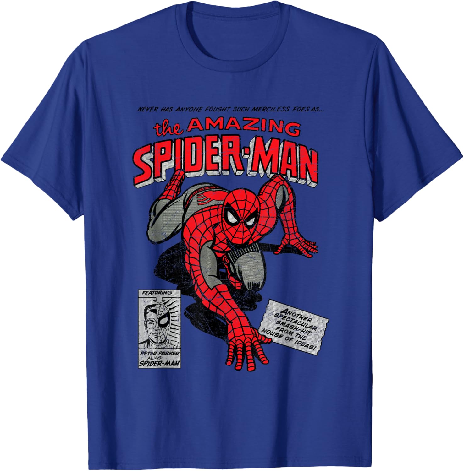 Marvel Spider-Man Retro Comic T-Shirt for Comic Book Fans - 14