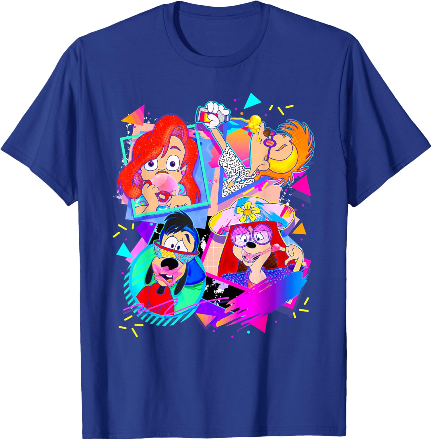 Disney A Goofy Movie Bubble Gum Retro T-Shirt for 90s Fans - 14