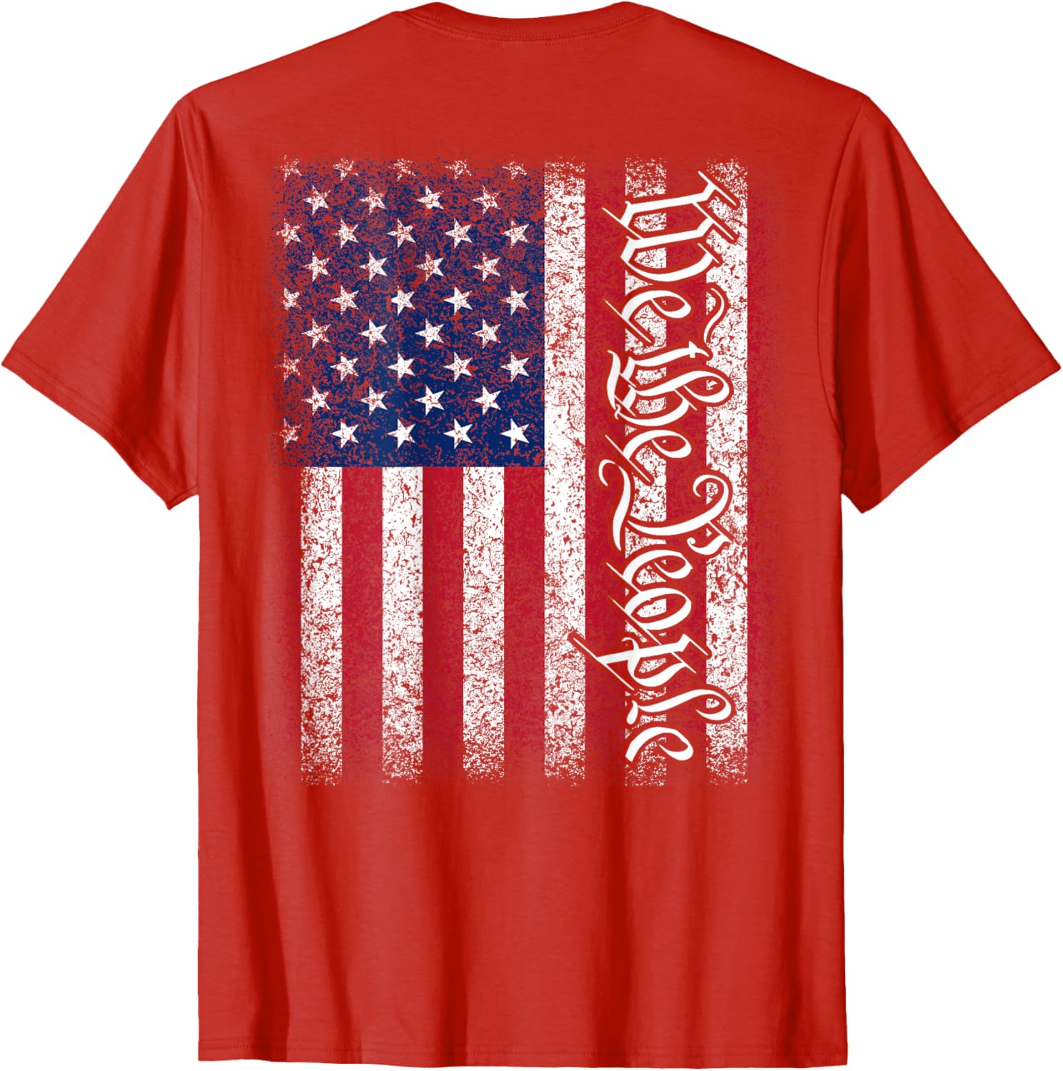 We The People Patriotic T-Shirt with American Flag Design for Proud Americans - 6