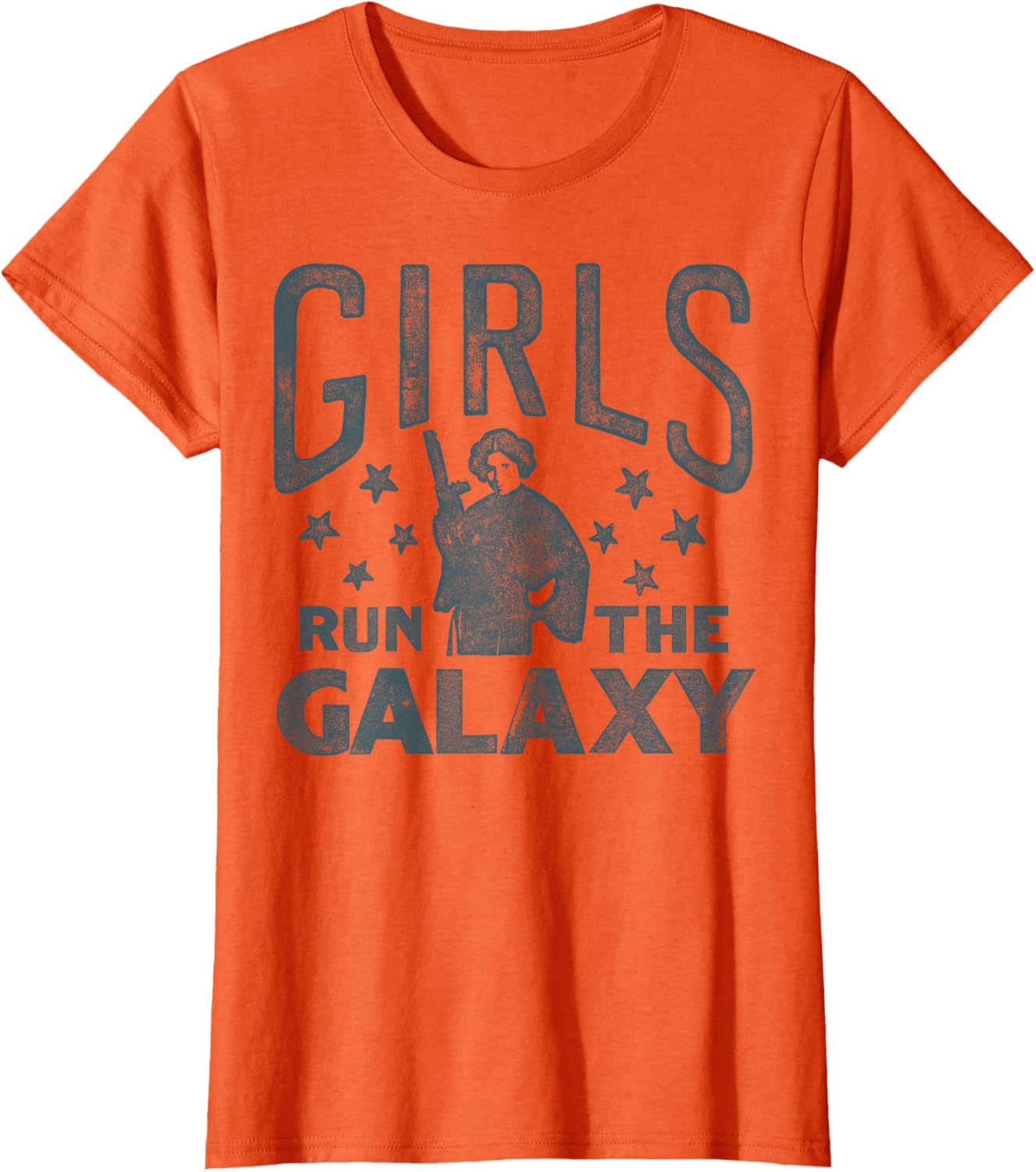 Star Wars Princess Leia Girls Run The Galaxy T-Shirt for Fans - 1