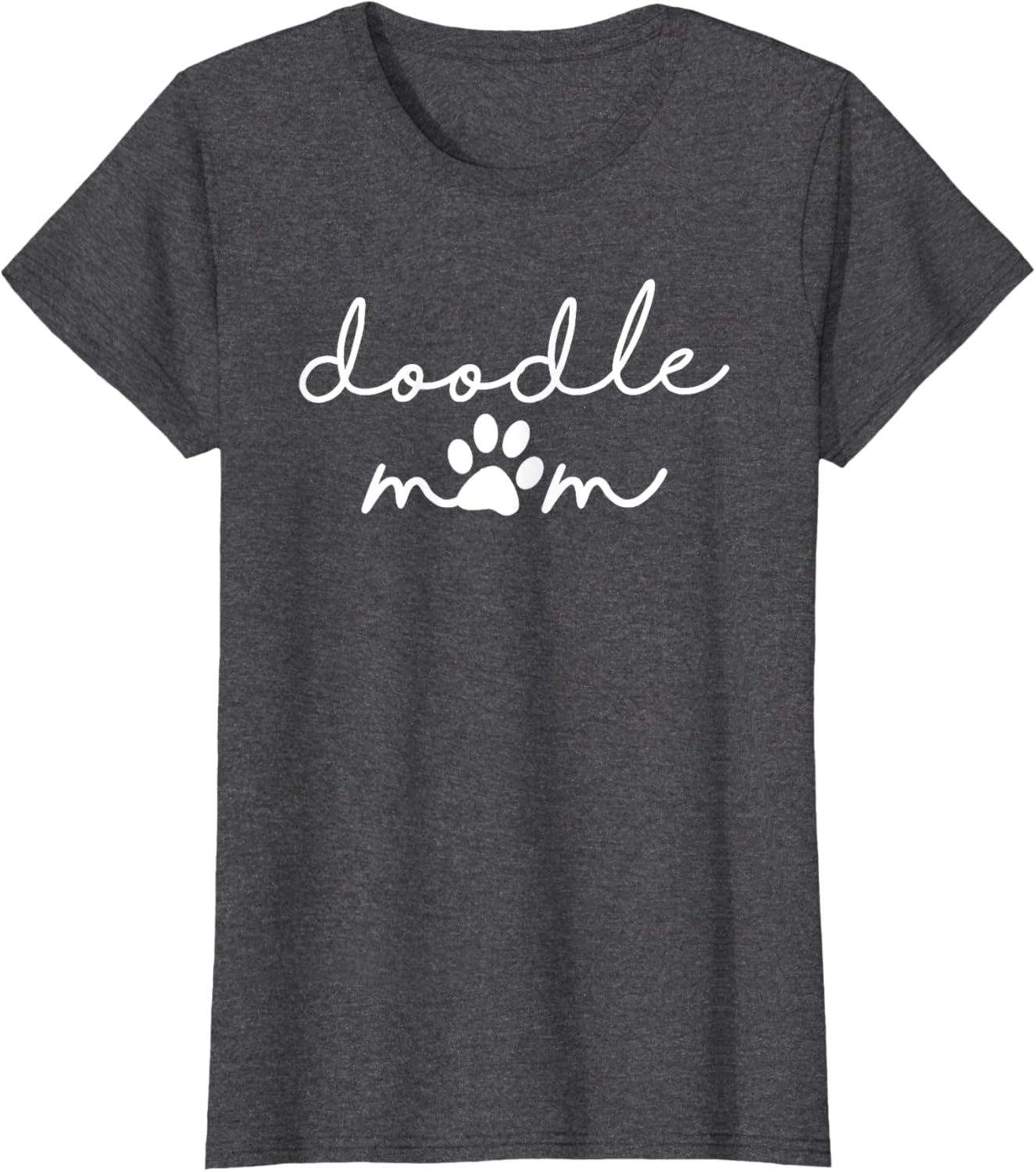 Golden Doodle Mom Mini Labradoodle Goldendoodle Pawprint T-Shirt for Women - 2