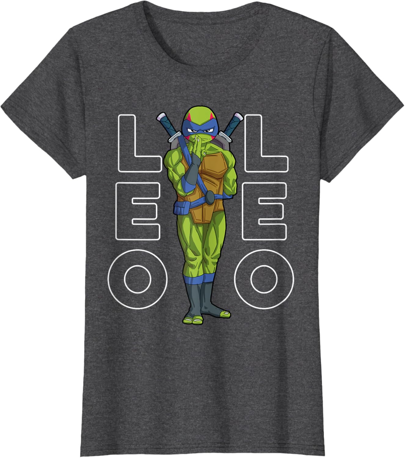 Mademark Teenage Mutant Ninja Turtles Leonardo Ninjutsu Stance T-Shirt - 3