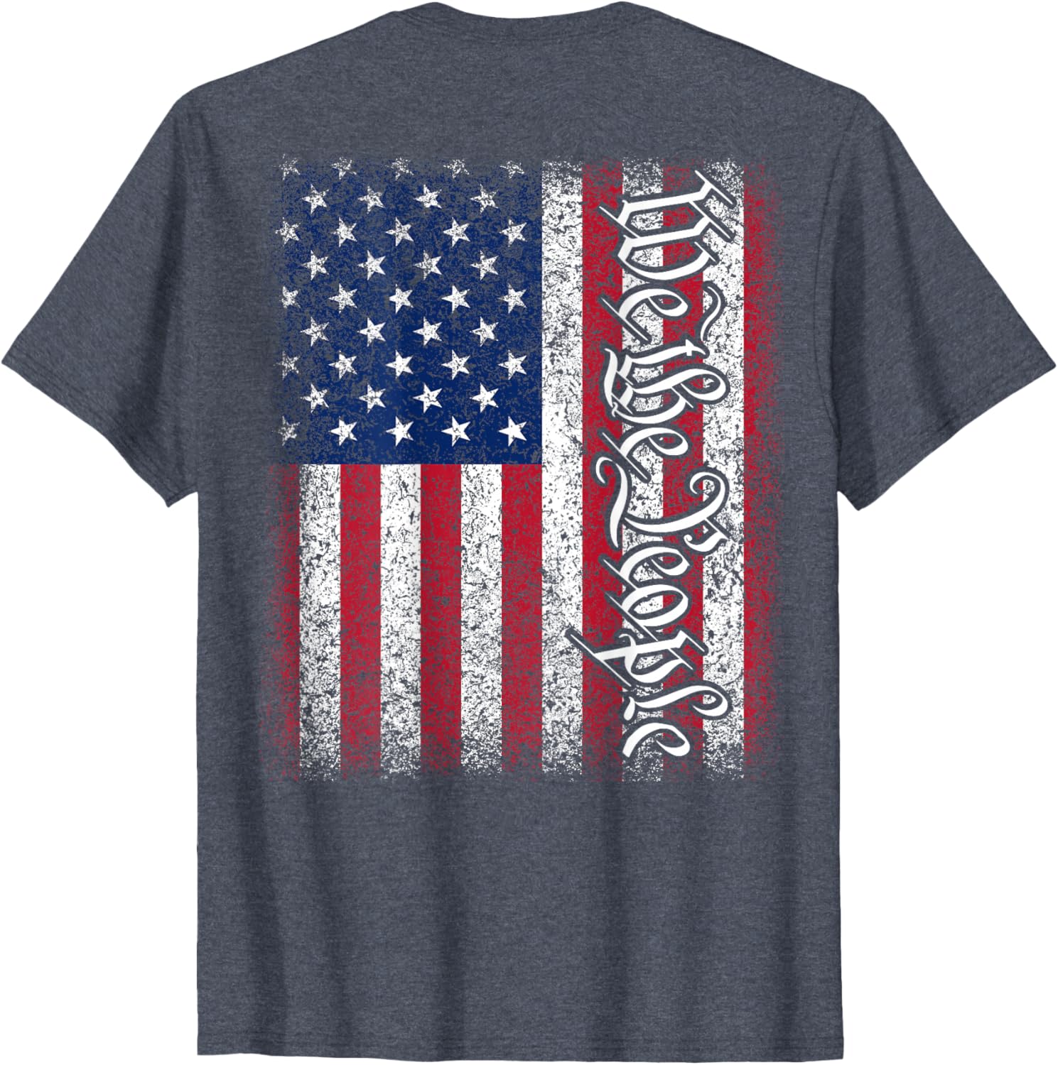 We The People Patriotic T-Shirt with American Flag Design for Proud Americans - 22