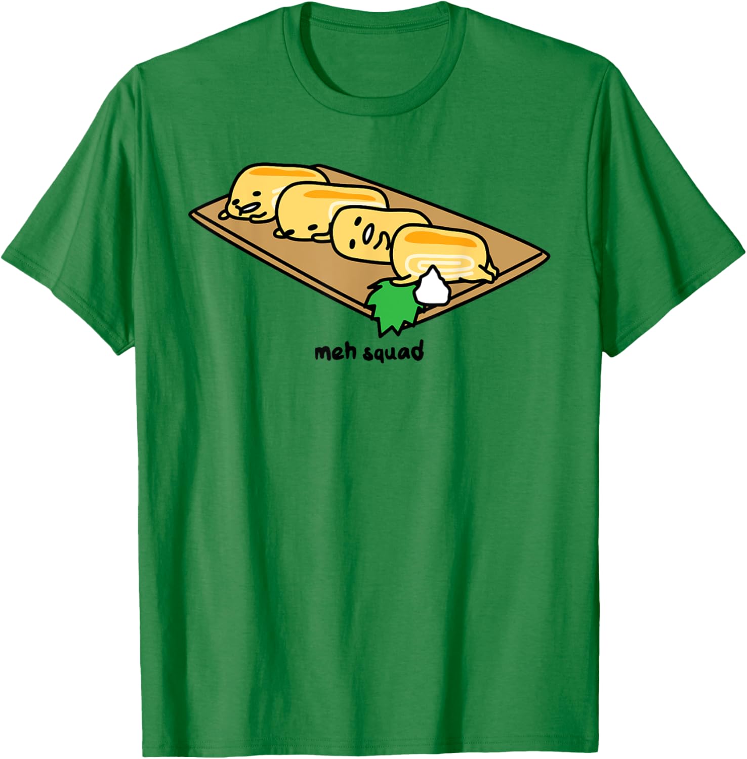 Gudetama Lazy Egg Sushi Tamagoyaki T-Shirt for Fun and Comfort - 3